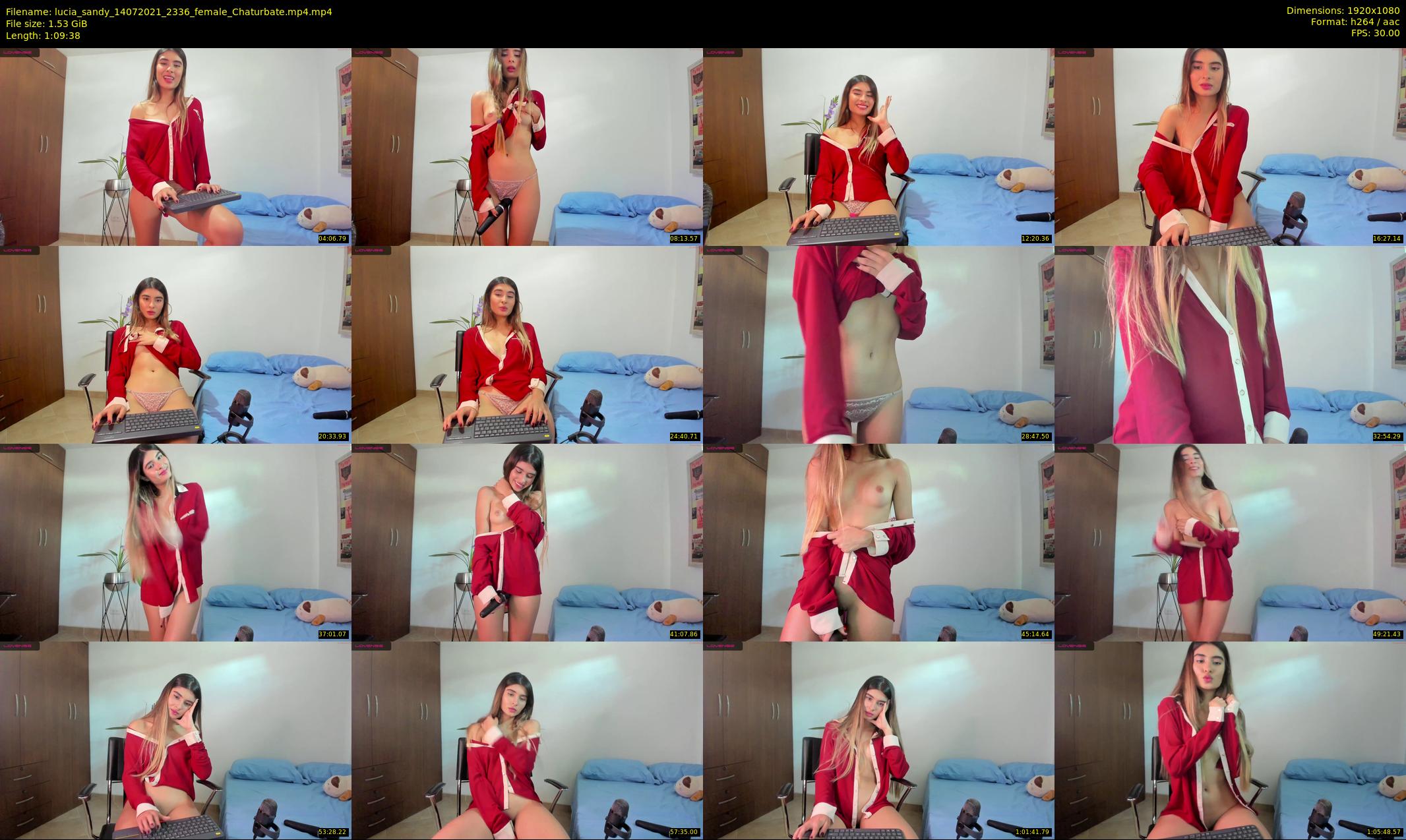 lucia_sandy — 70 minute Chaturbate female cam show recording, 1080p, Jul 14, 2021