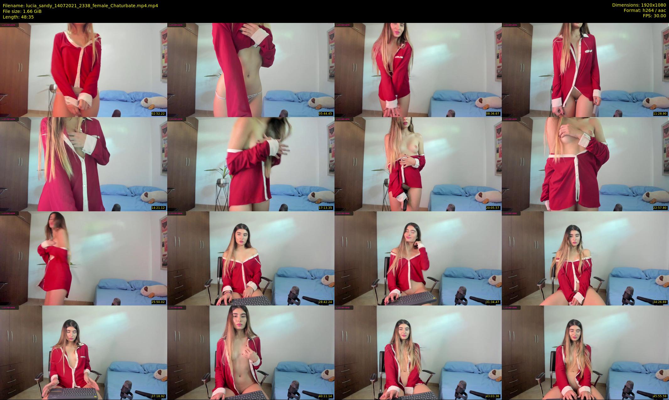 lucia_sandy — 49 minute Chaturbate female cam show recording, 1080p, Jul 14, 2021