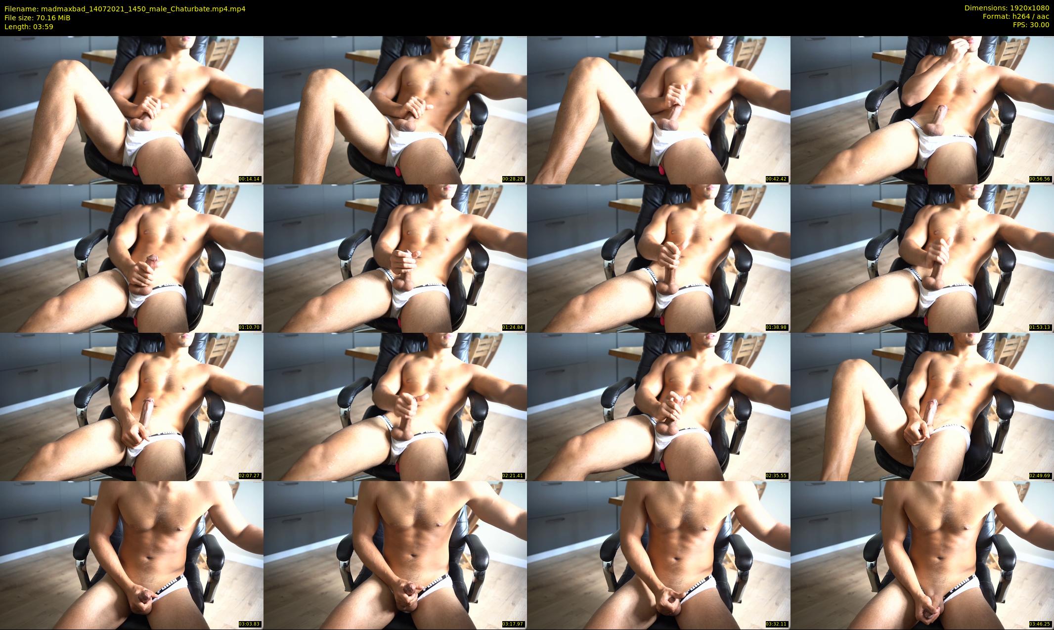 madmaxbad — 4 minute Chaturbate male cam show recording, 1080p, Jul 14, 2021