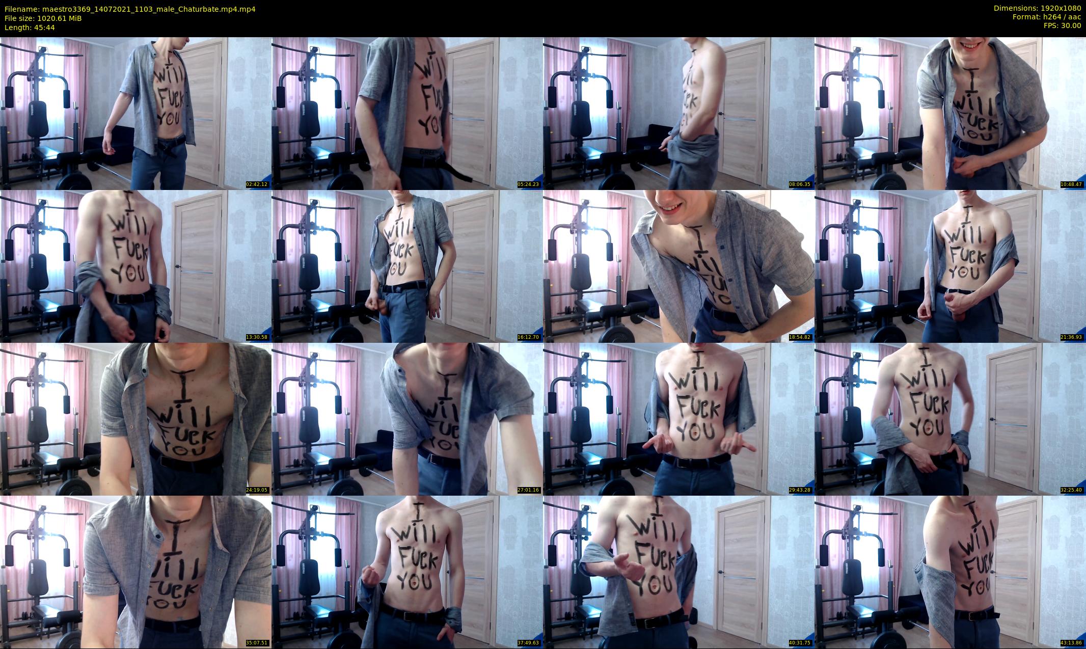 maestro3369 — 46 minute Chaturbate male cam show recording, 1080p, Jul 14, 2021