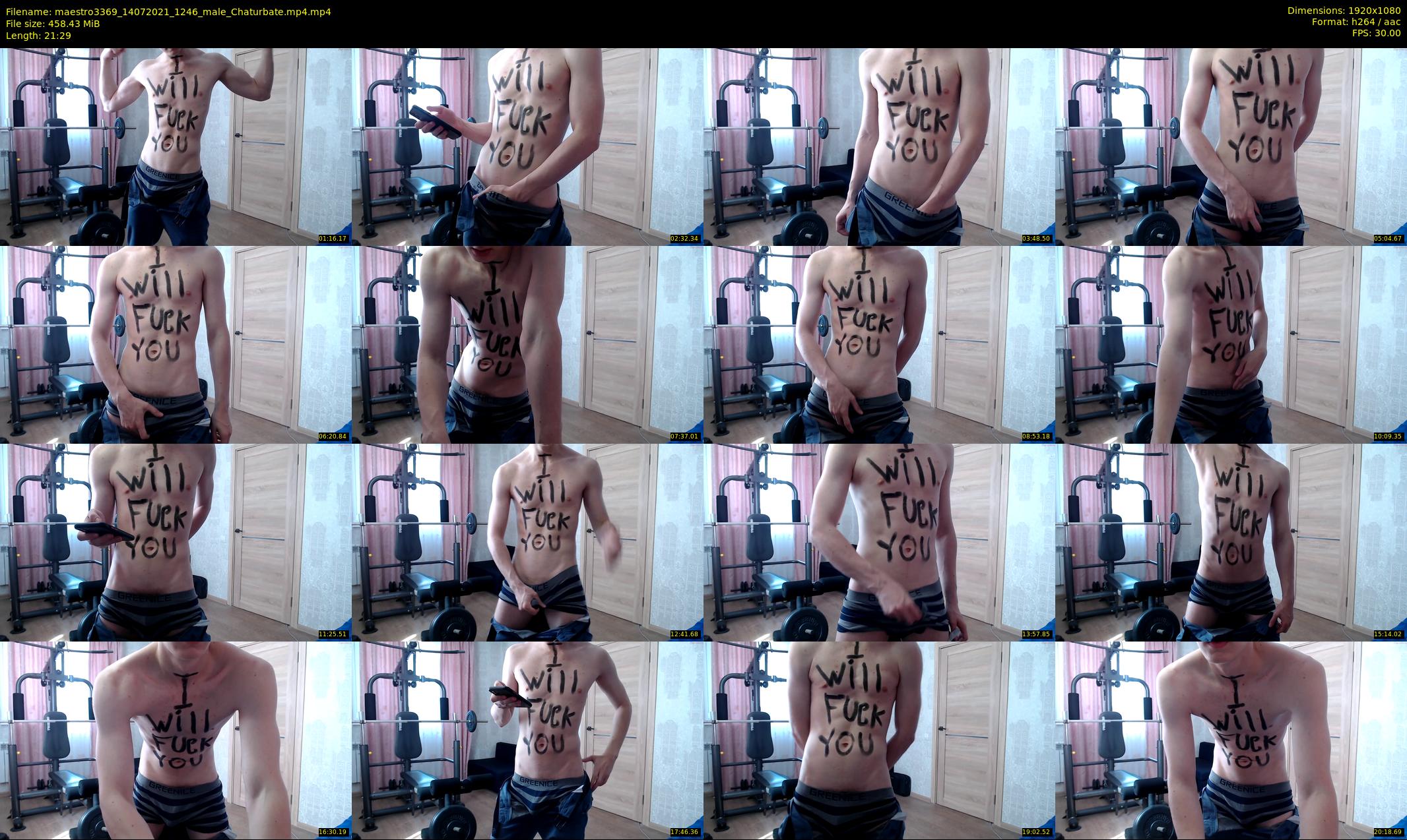 maestro3369 — 22 minute Chaturbate male cam show recording, 1080p, Jul 14, 2021