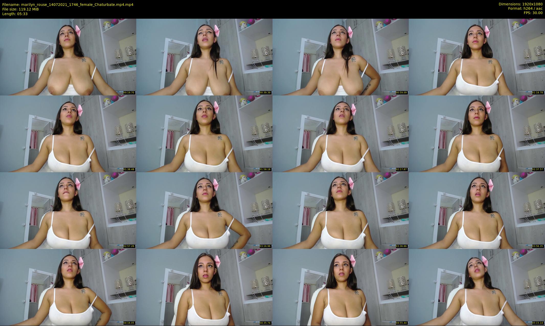 marilyn_rouse — 6 minute Chaturbate female cam show recording, 1080p, Jul 14, 2021