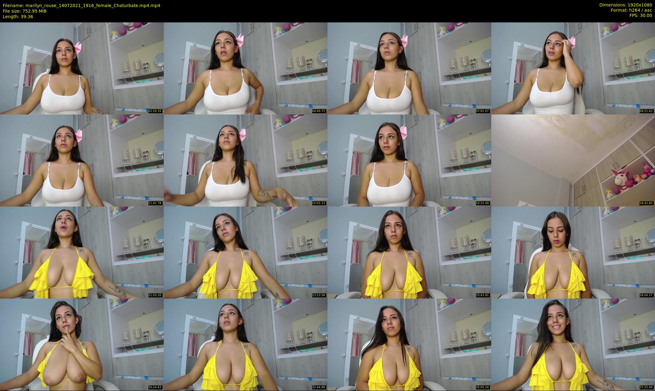 marilyn_rouse — 40 minute Chaturbate female cam show recording, 1080p, Jul 14, 2021