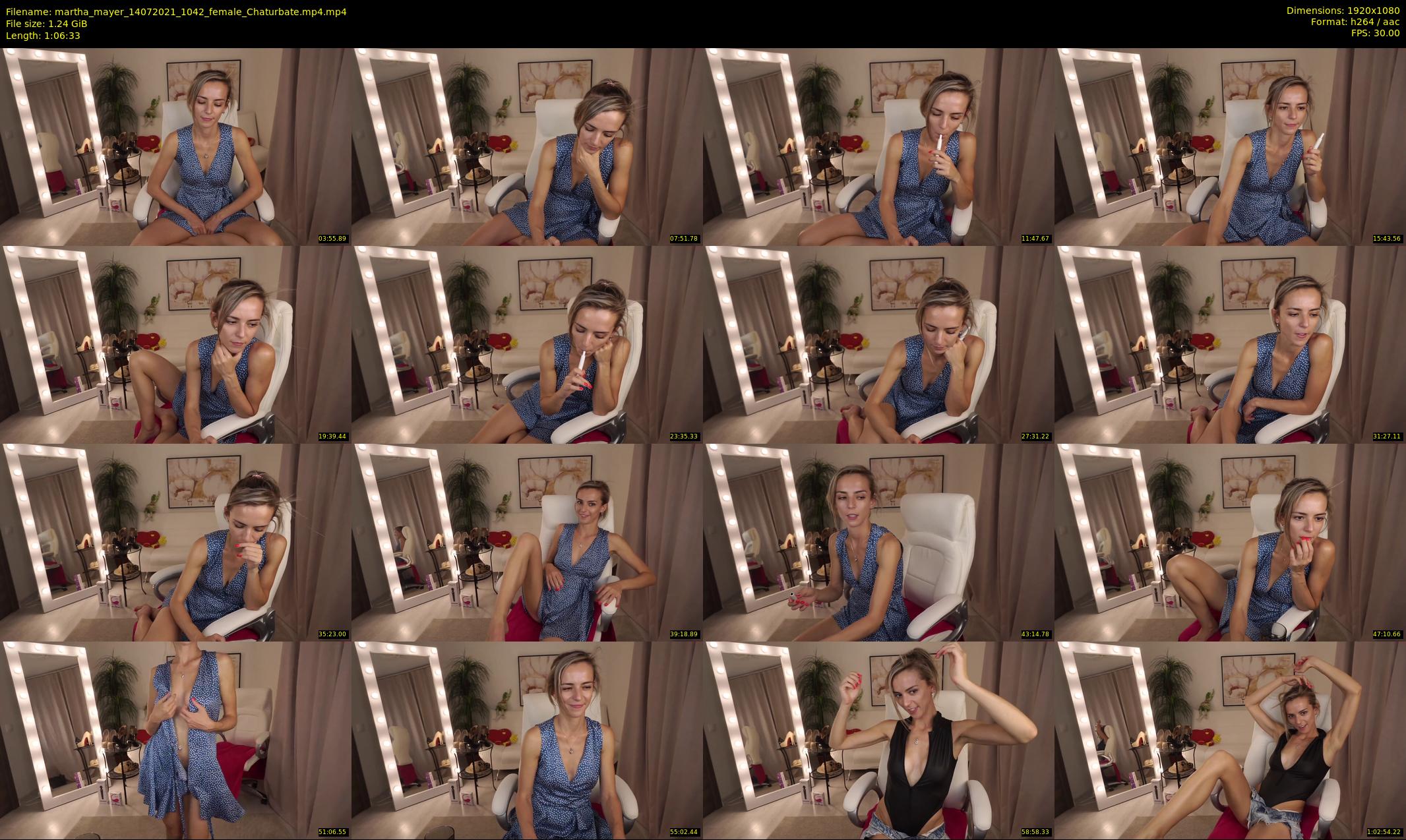 martha_mayer — 67 minute Chaturbate female cam show recording, 1080p, Jul 14, 2021