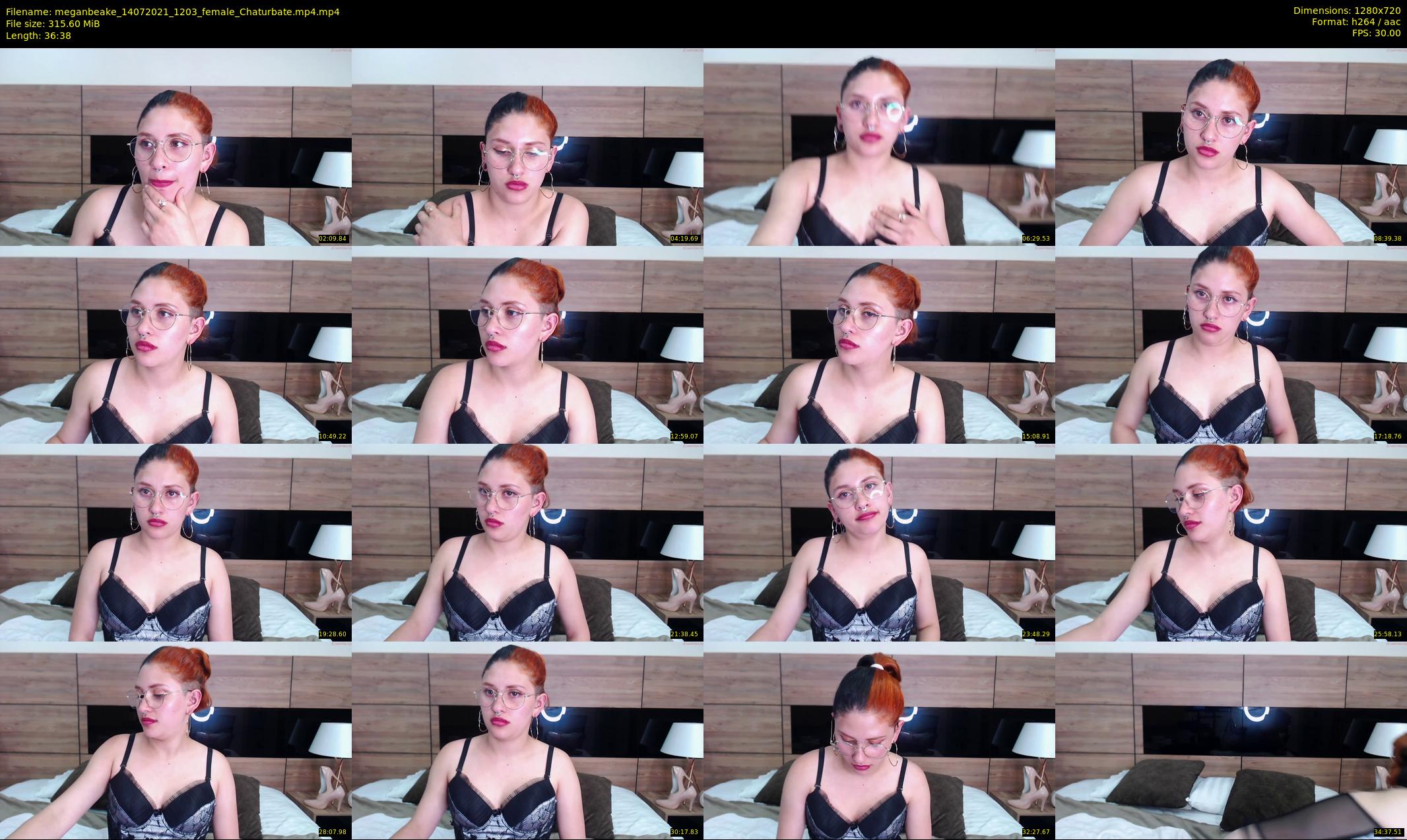 meganbeake — 37 minute Chaturbate female cam show recording, 720p, Jul 14, 2021