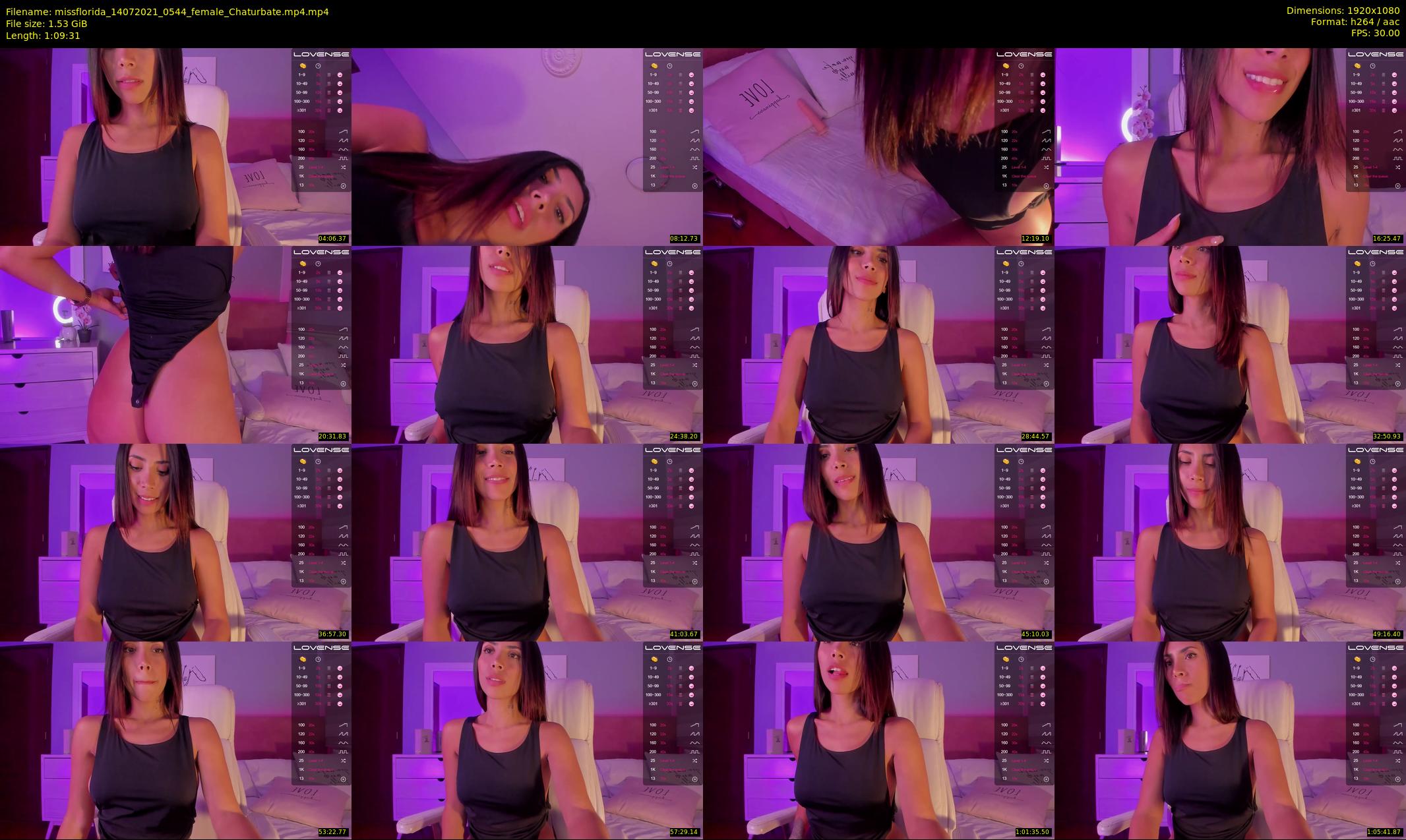 missflorida — 70 minute Chaturbate female cam show recording, 1080p, Jul 14, 2021
