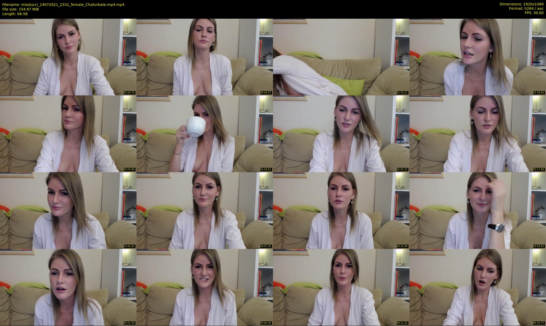 misslucci — 7 minute Chaturbate female cam show recording, 1080p, Jul 14, 2021