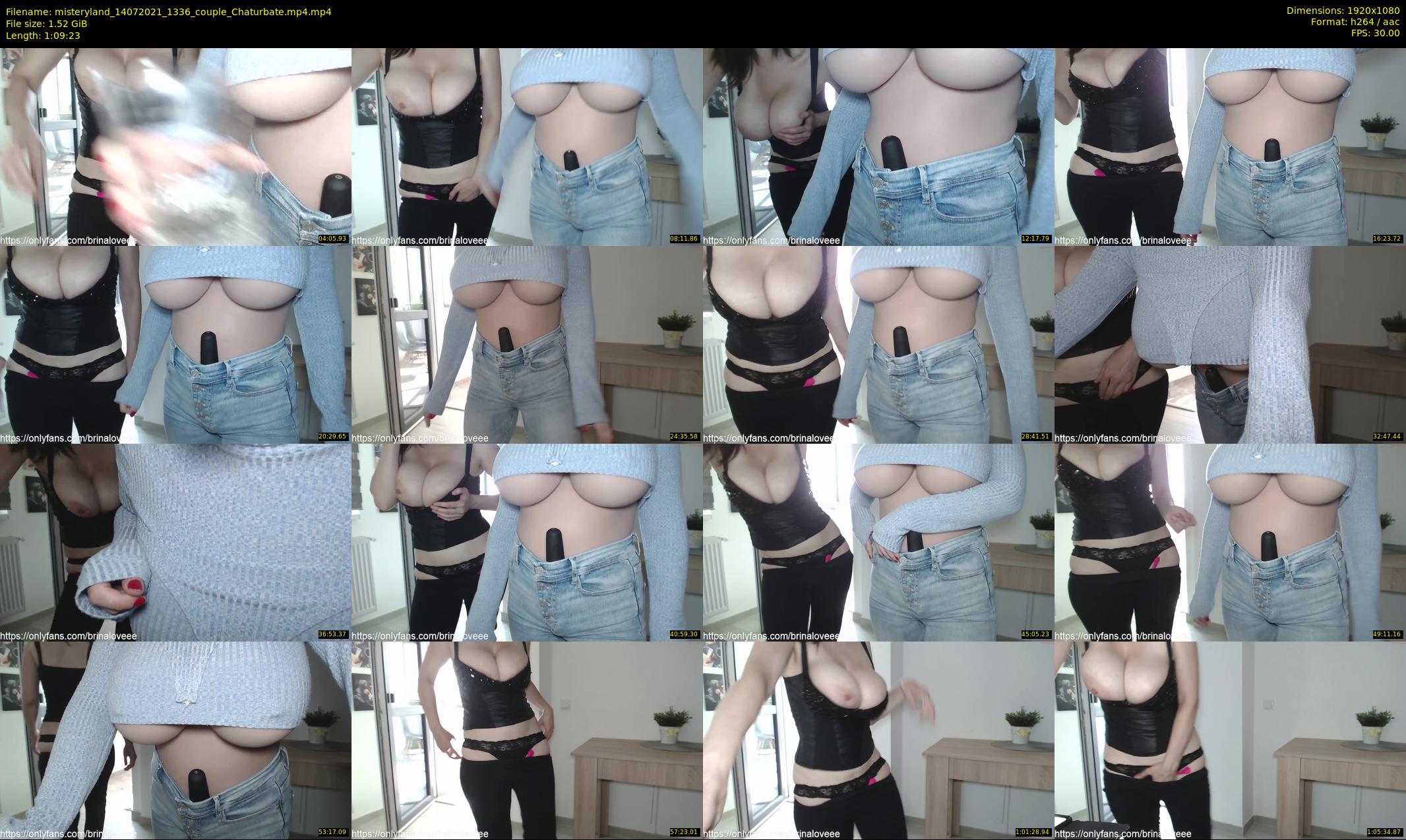 misteryland — 70 minute Chaturbate couple cam show recording, 1080p, Jul 14, 2021