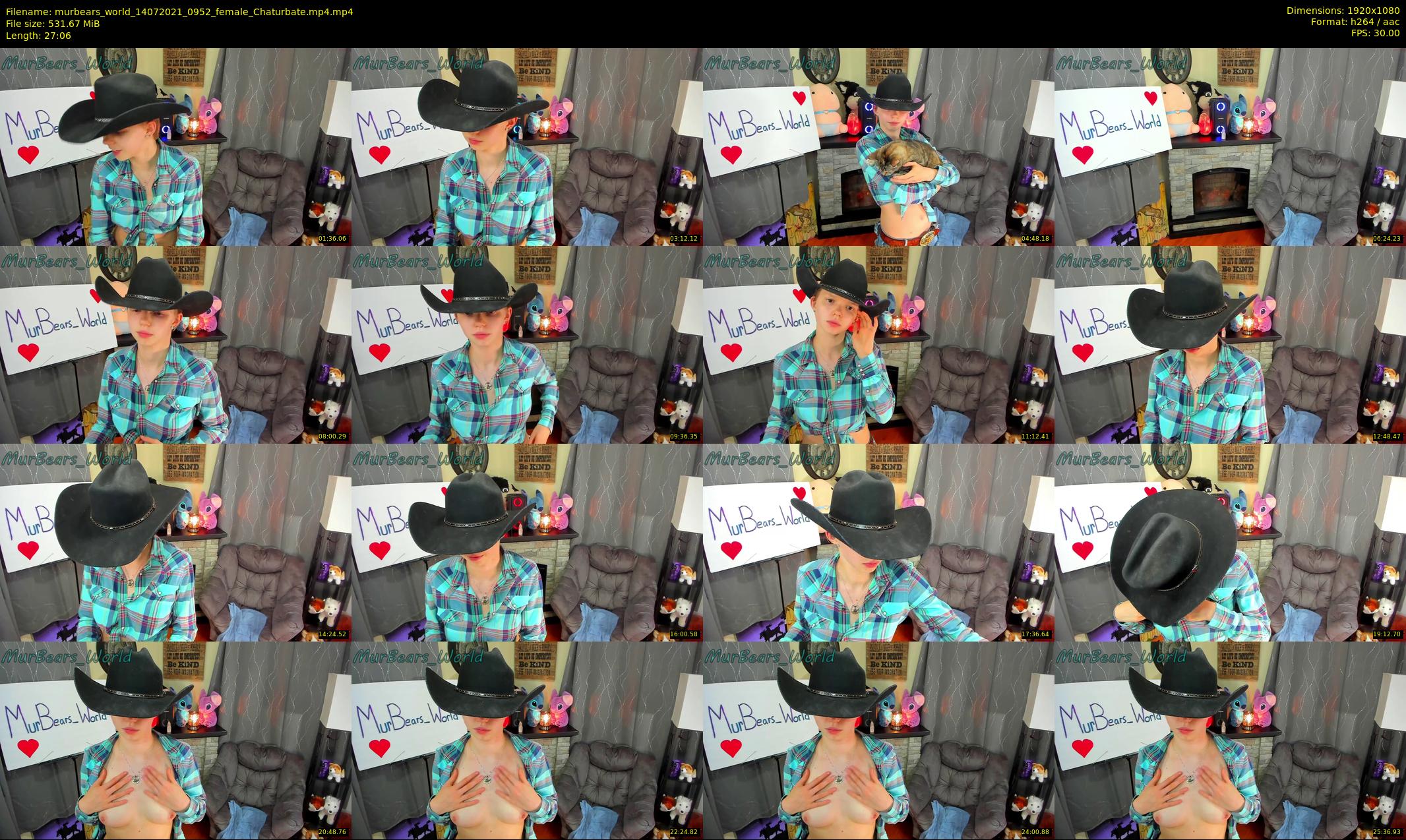 murbears_world — 28 minute Chaturbate female cam show recording, 1080p, Jul 14, 2021