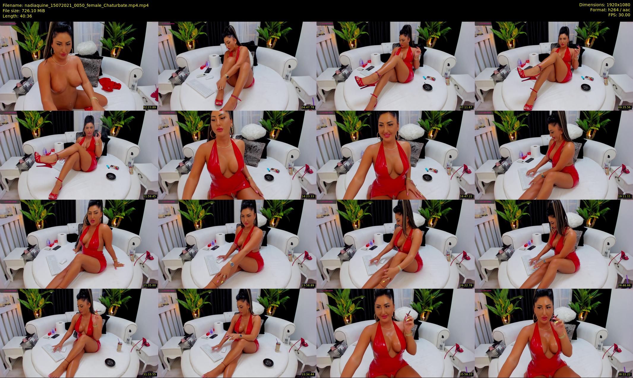 nadiaquine — 41 minute Chaturbate female cam show recording, 1080p, Jul 15, 2021
