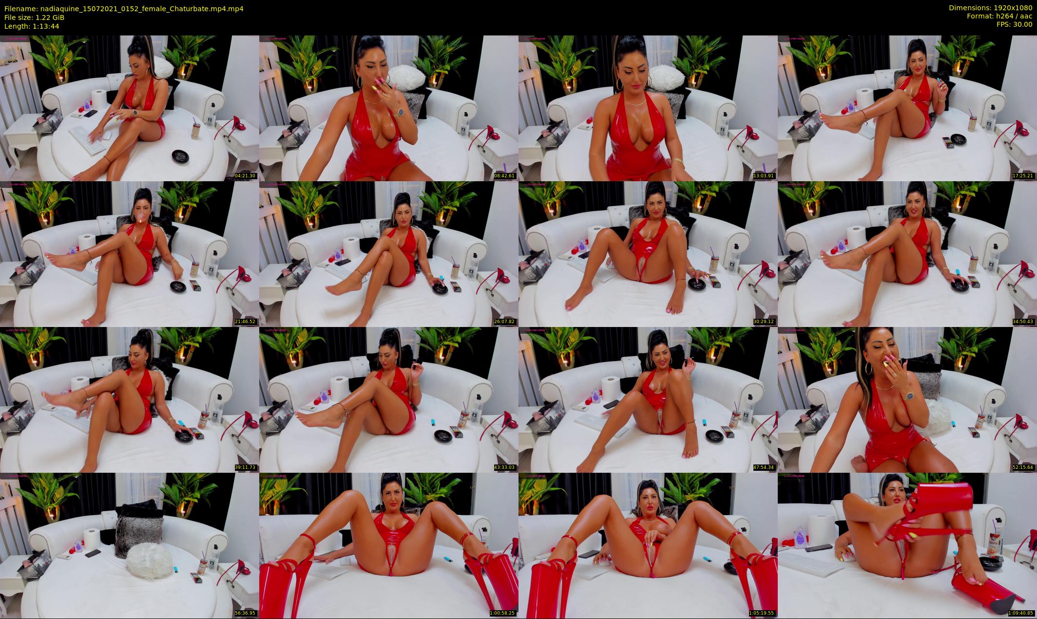 nadiaquine — 74 minute Chaturbate female cam show recording, 1080p, Jul 15, 2021