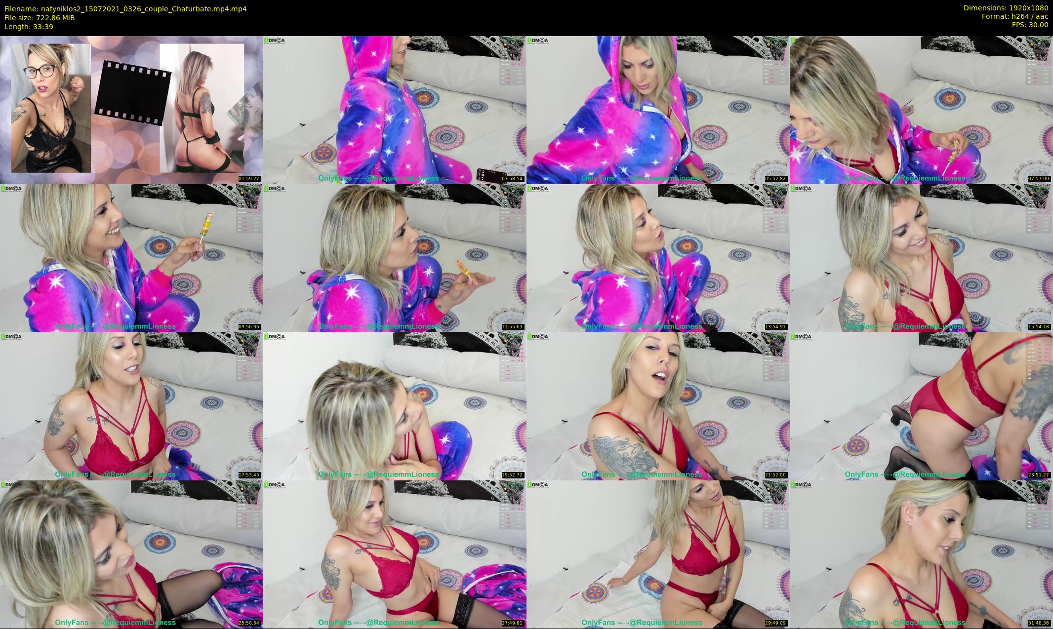 natyniklos2 — 34 minute Chaturbate couple cam show recording, 1080p, Jul 15, 2021
