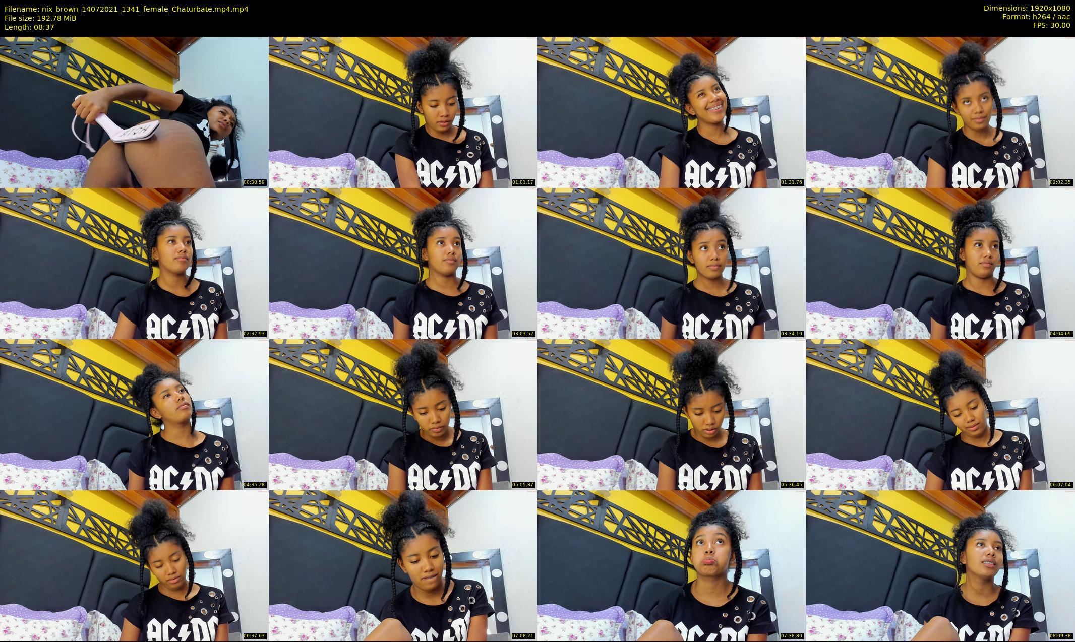 nix_brown — 9 minute Chaturbate female cam show recording, 1080p, Jul 14, 2021