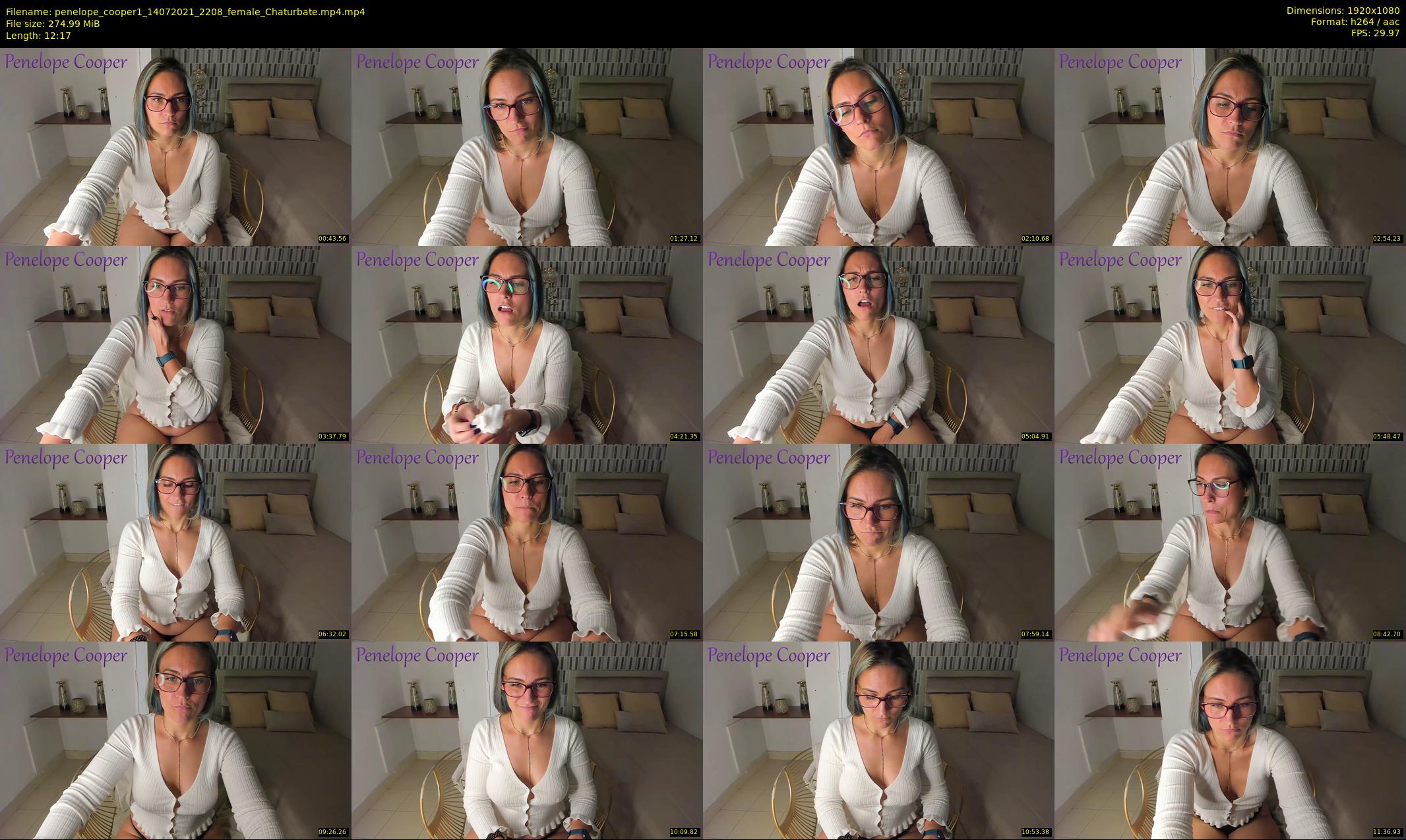 penelope_cooper1 — 13 minute Chaturbate female cam show recording, 1080p, Jul 14, 2021