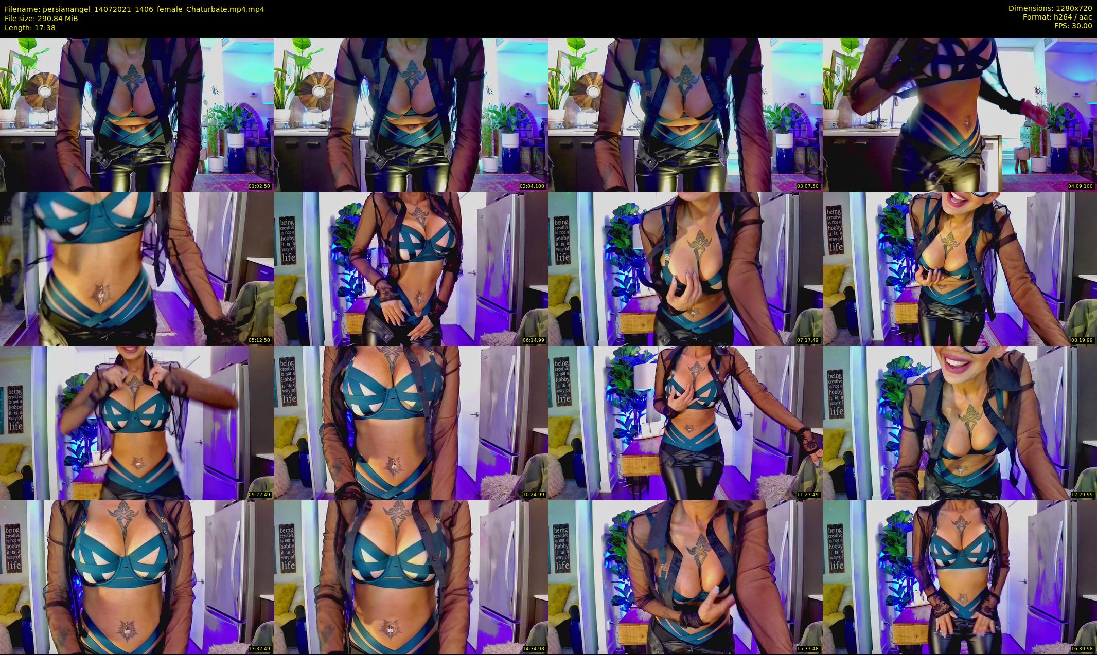 persianangel — 18 minute Chaturbate female cam show recording, 720p, Jul 14, 2021