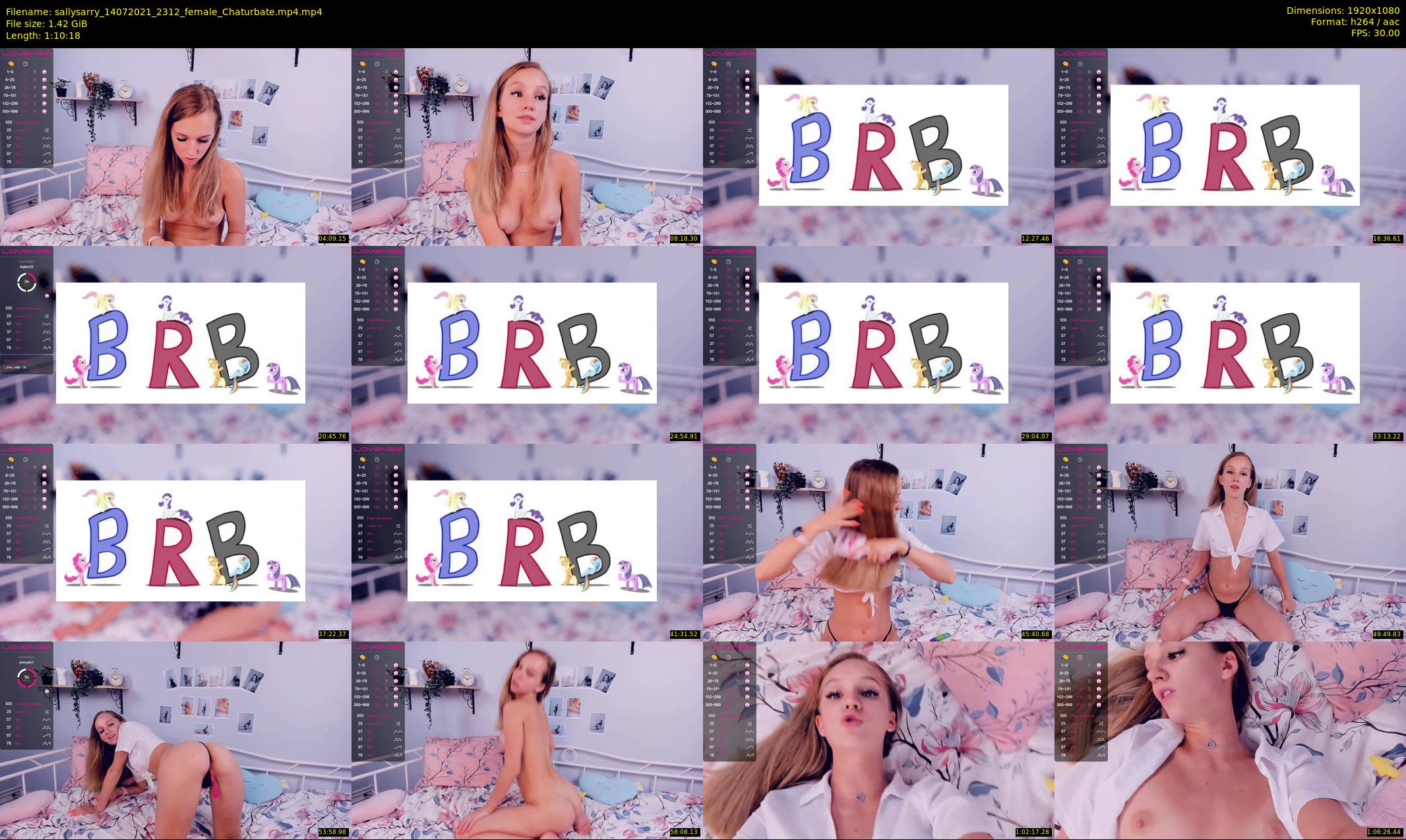 sallysarry — 71 minute Chaturbate couple cam show recording, 1080p, Jul 14, 2021