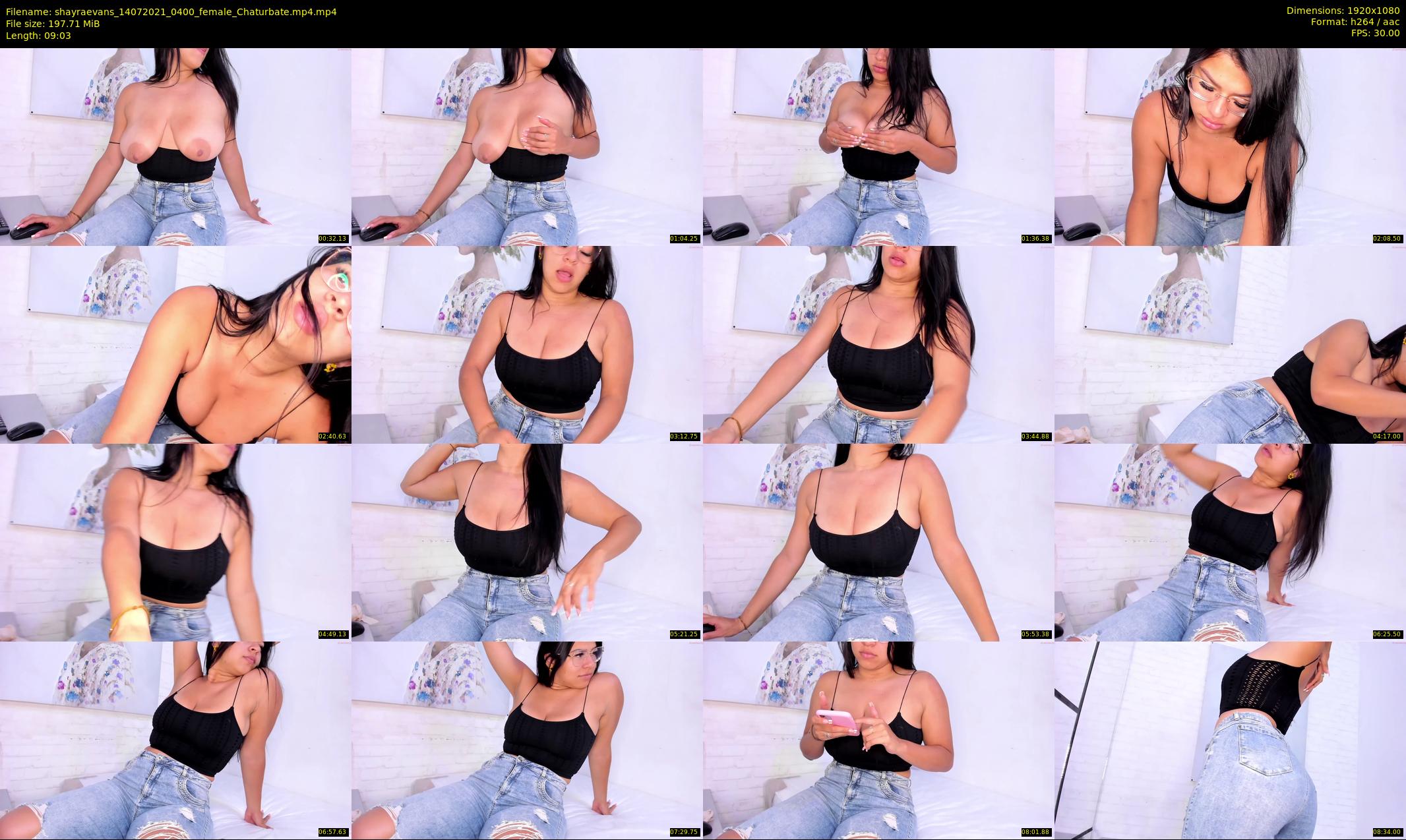 shayraevans — 10 minute Chaturbate female cam show recording, 1080p, Jul 14, 2021