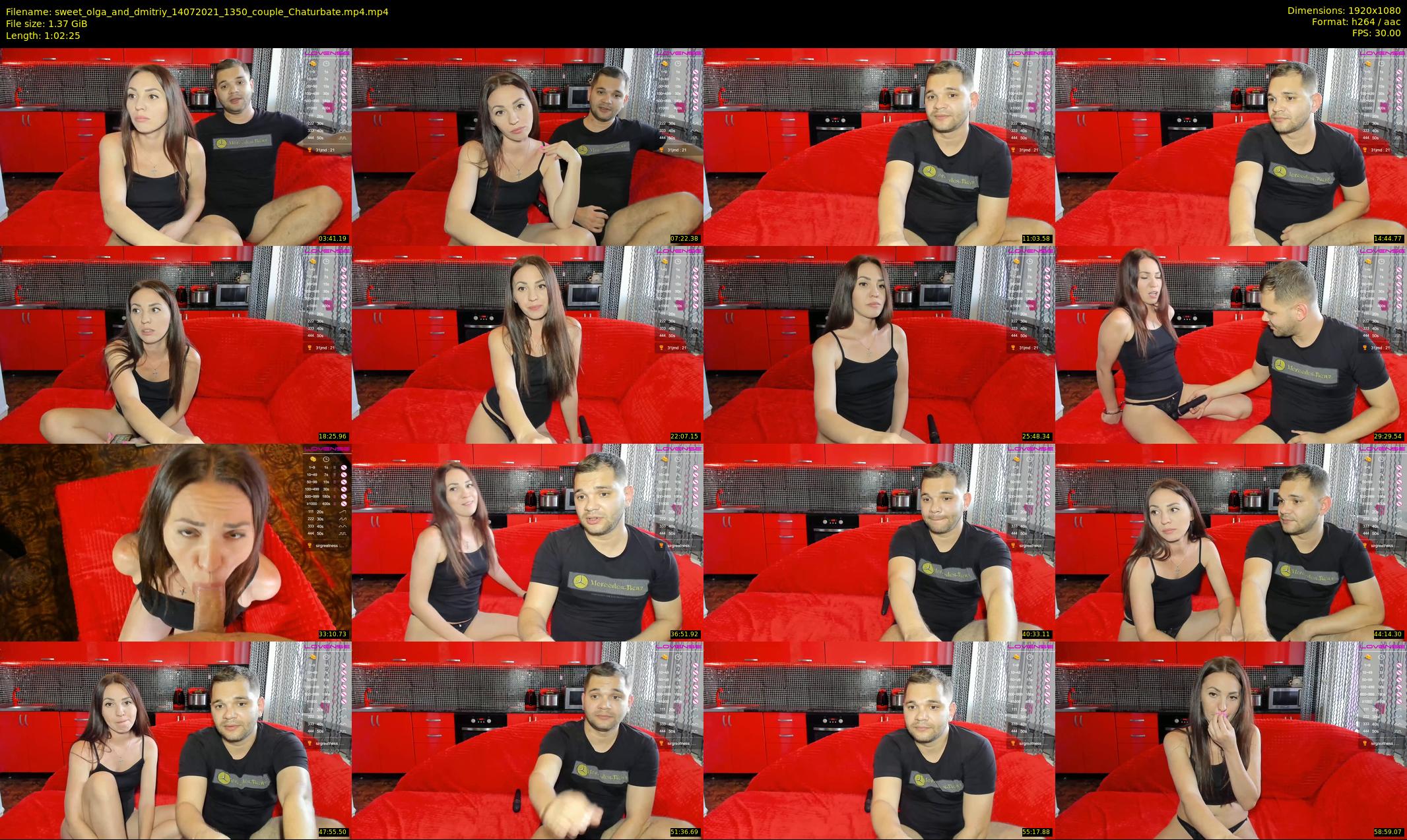 sweet_olga_and_dmitriy — 63 minute Chaturbate couple cam show recording, 1080p, Jul 14, 2021