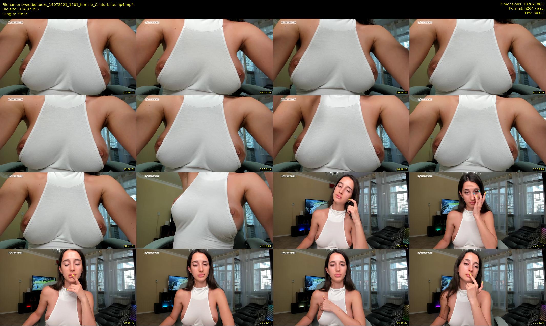 sweetbuttocks — 40 minute Chaturbate female cam show recording, 1080p, Jul 14, 2021