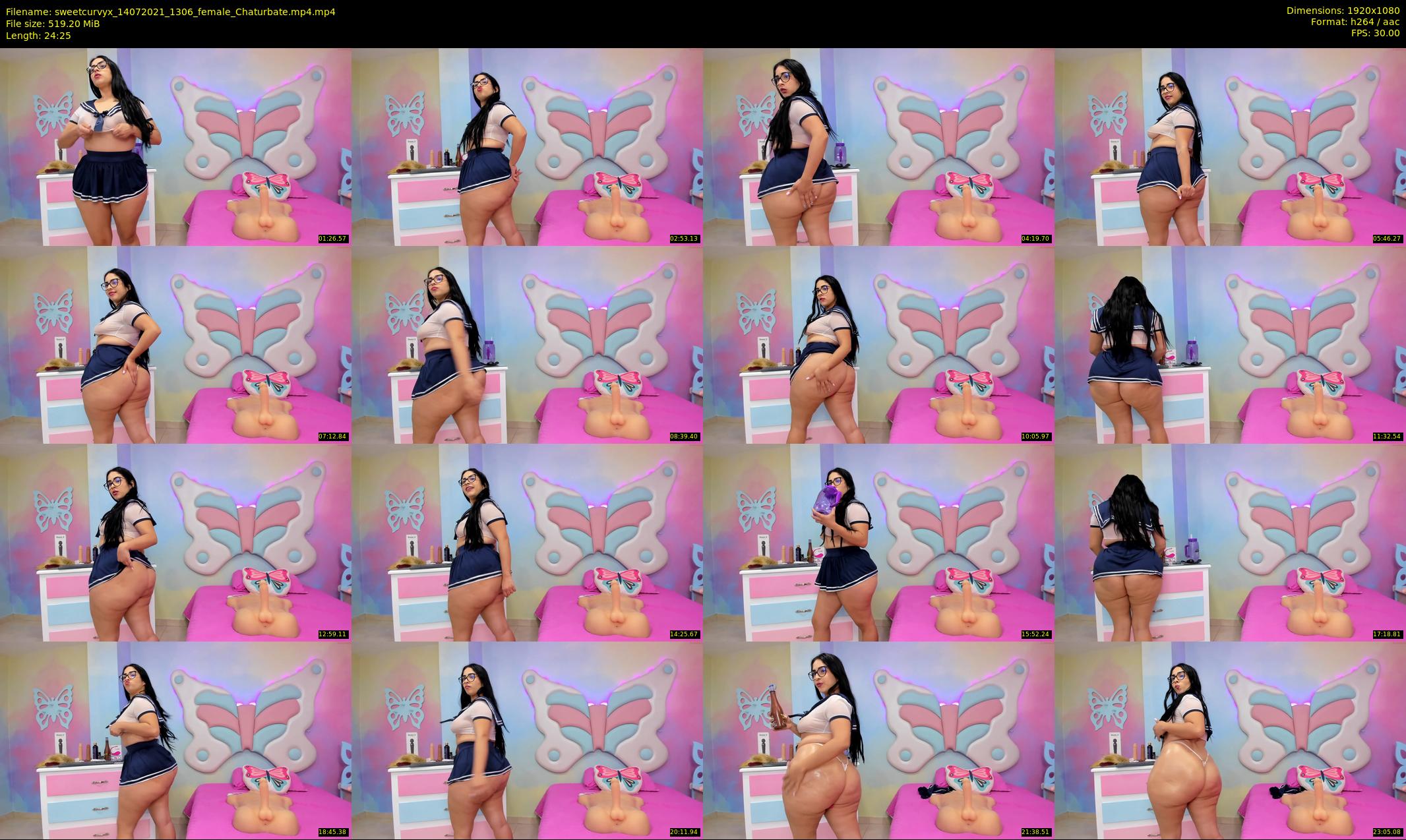 sweetcurvyx — 25 minute Chaturbate couple cam show recording, 1080p, Jul 14, 2021