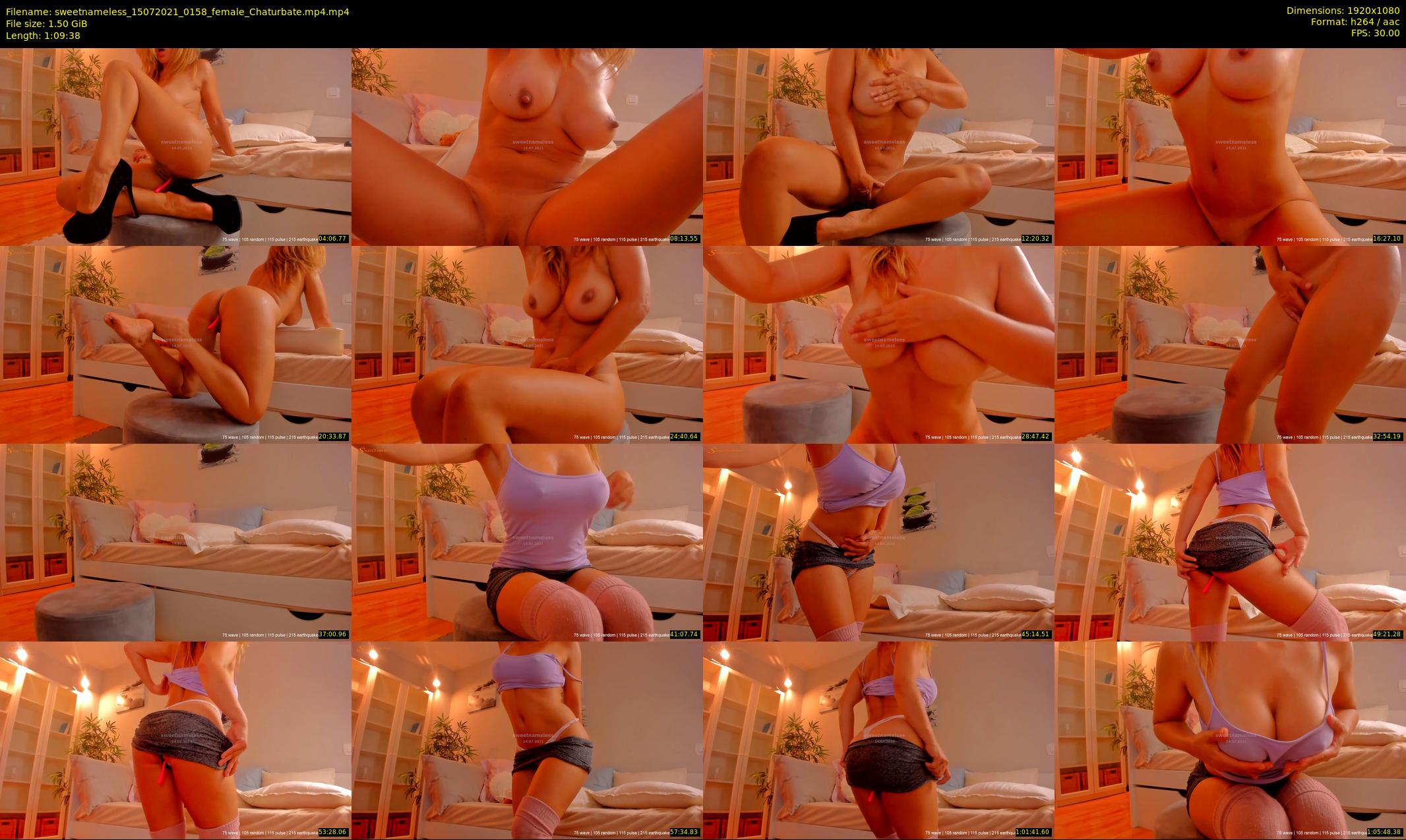sweetnameless — 70 minute Chaturbate couple cam show recording, 1080p, Jul 15, 2021