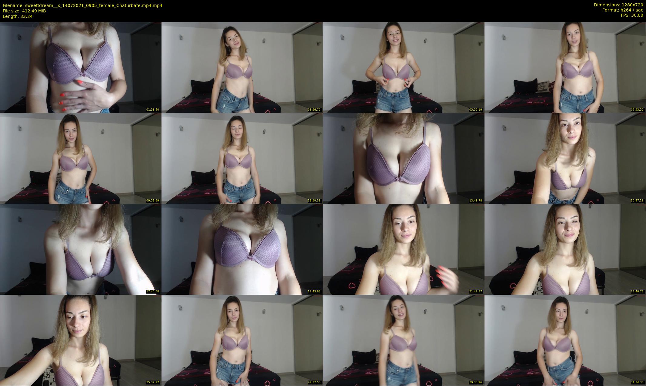 sweettdream__x — 34 minute Chaturbate female cam show recording, 720p, Jul 14, 2021