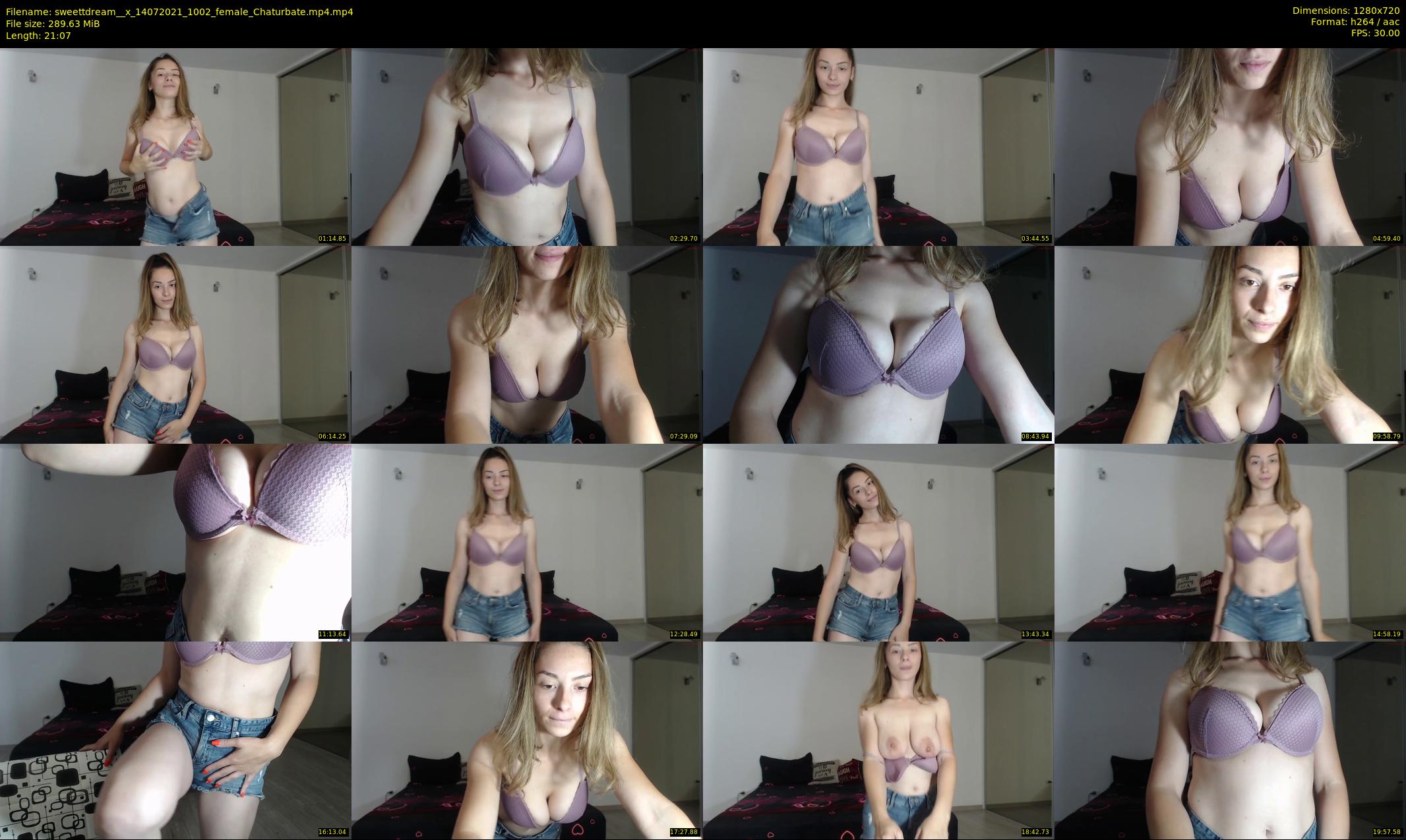 sweettdream__x — 22 minute Chaturbate female cam show recording, 720p, Jul 14, 2021