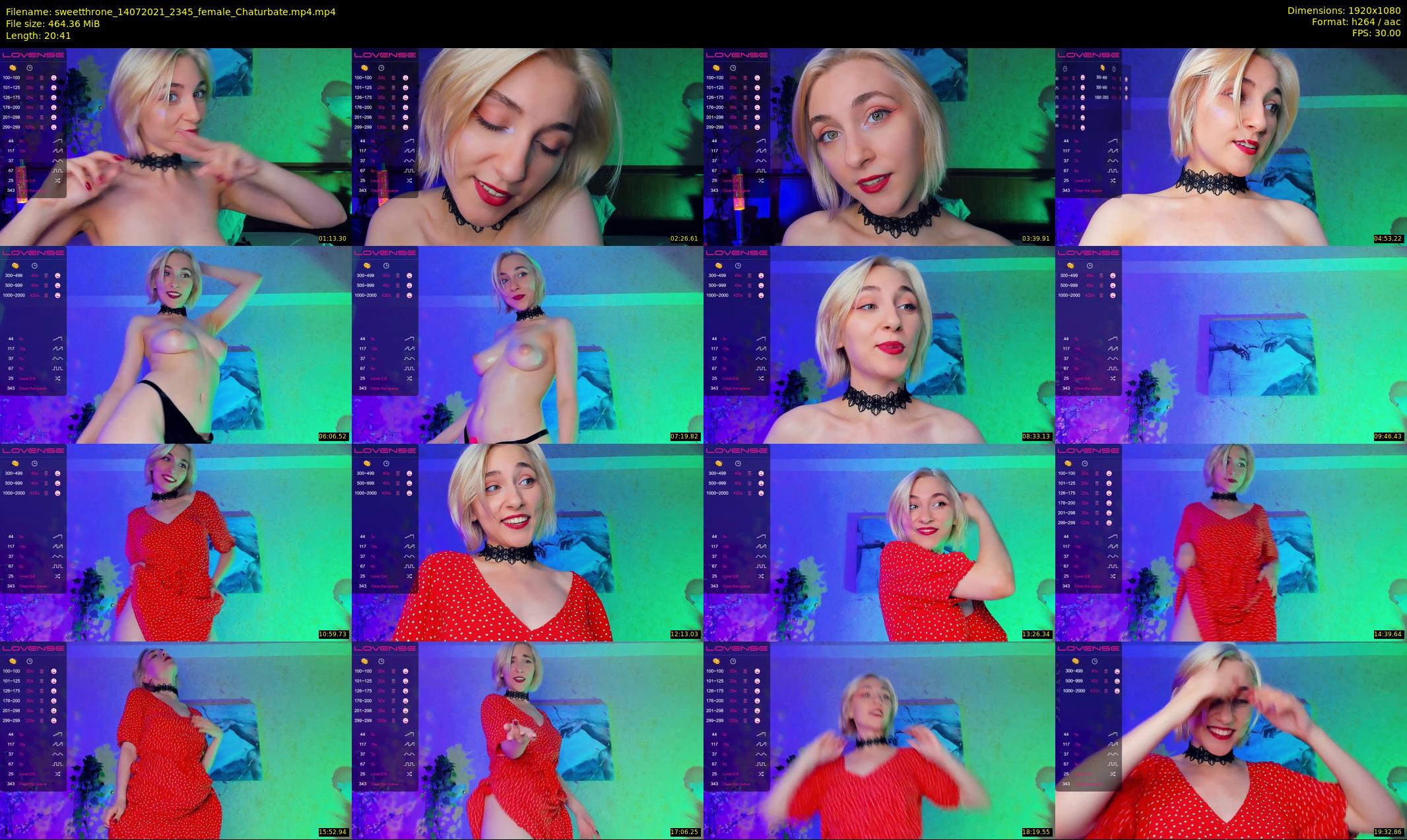 sweetthrone — 21 minute Chaturbate couple cam show recording, 1080p, Jul 14, 2021