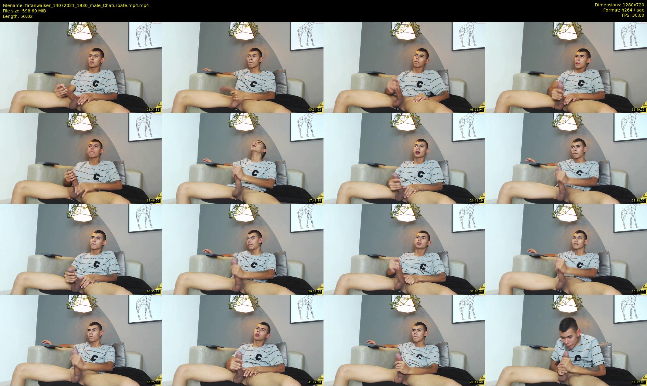 tatanwalker — 51 minute Chaturbate male cam show recording, 720p, Jul 14, 2021