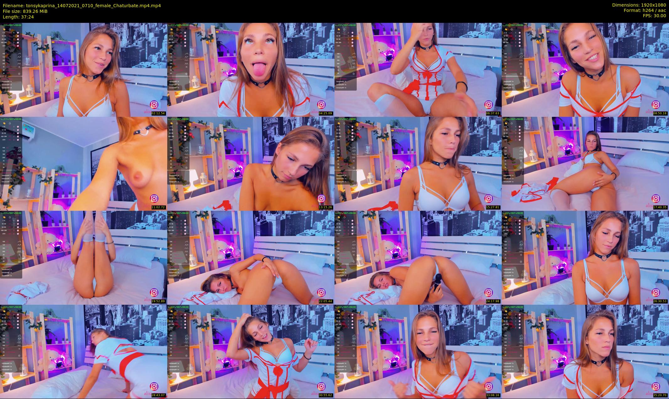 tonsykaprina — 38 minute Chaturbate couple cam show recording, 1080p, Jul 14, 2021