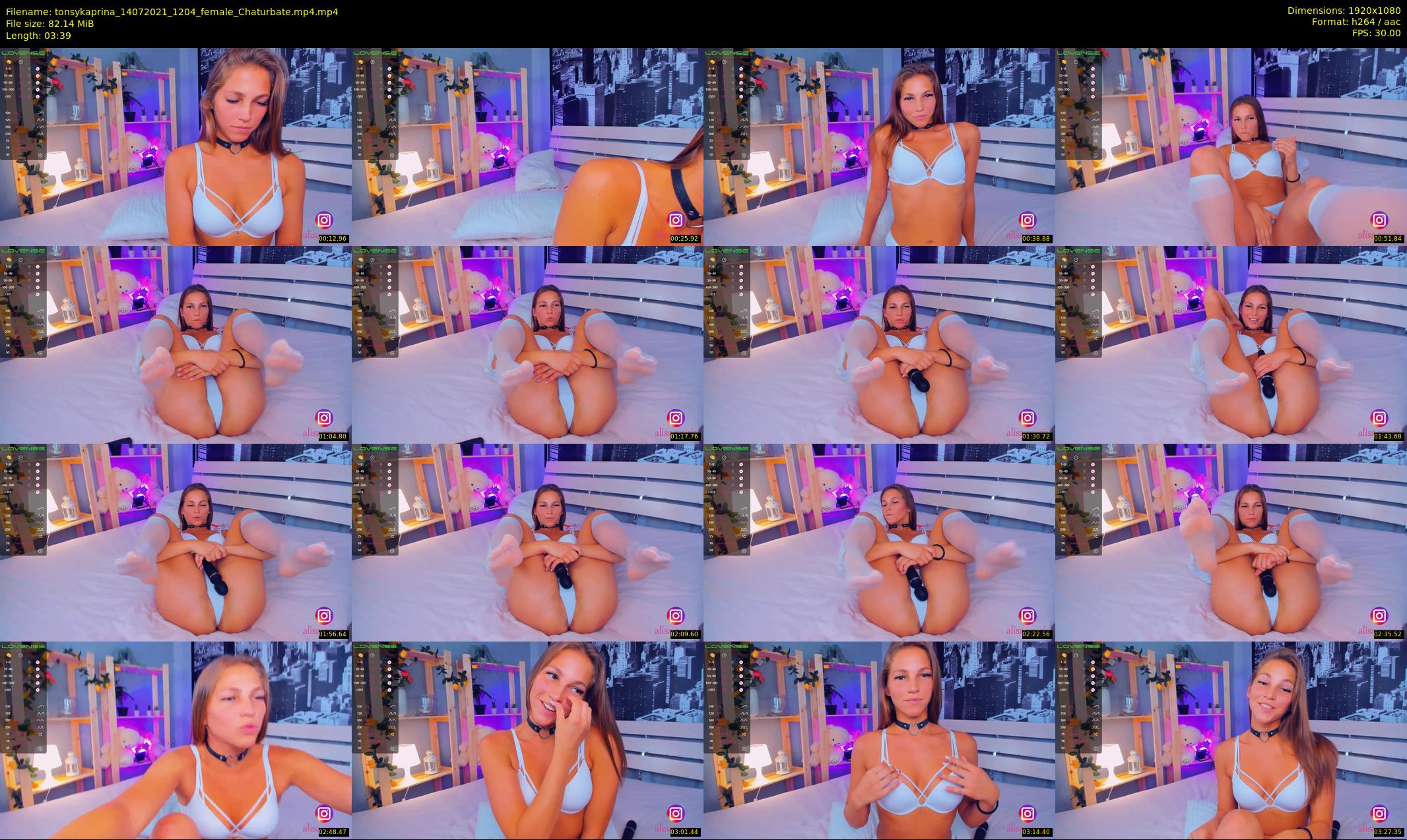 tonsykaprina — 4 minute Chaturbate couple cam show recording, 1080p, Jul 14, 2021