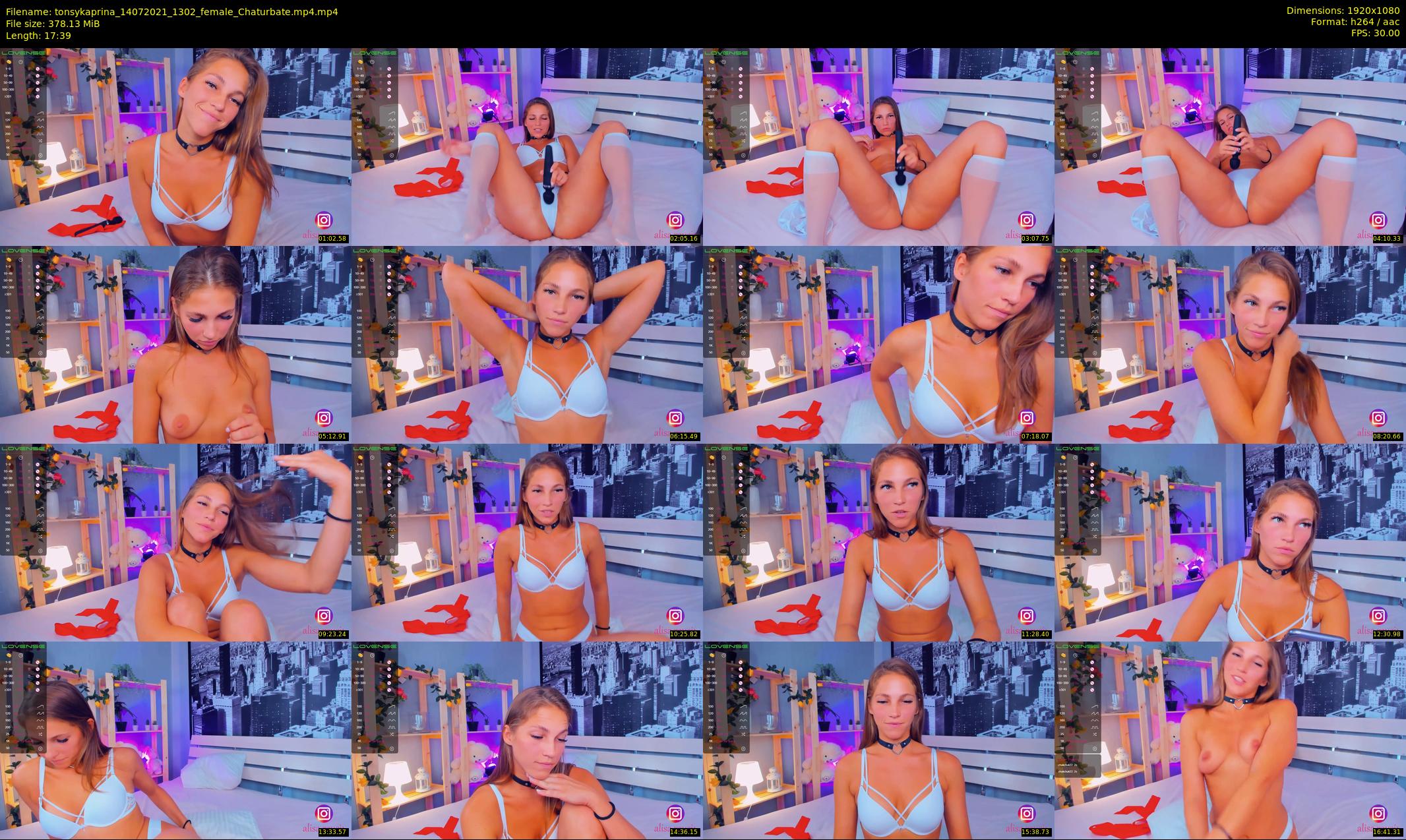 tonsykaprina — 18 minute Chaturbate couple cam show recording, 1080p, Jul 14, 2021