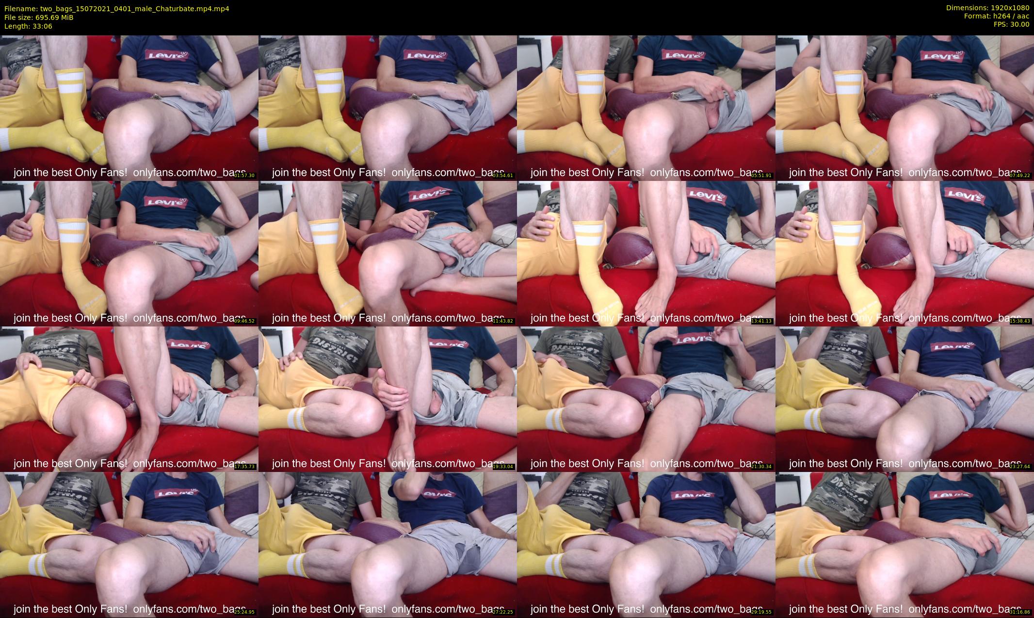 two_bags — 34 minute Chaturbate male cam show recording, 1080p, Jul 15, 2021