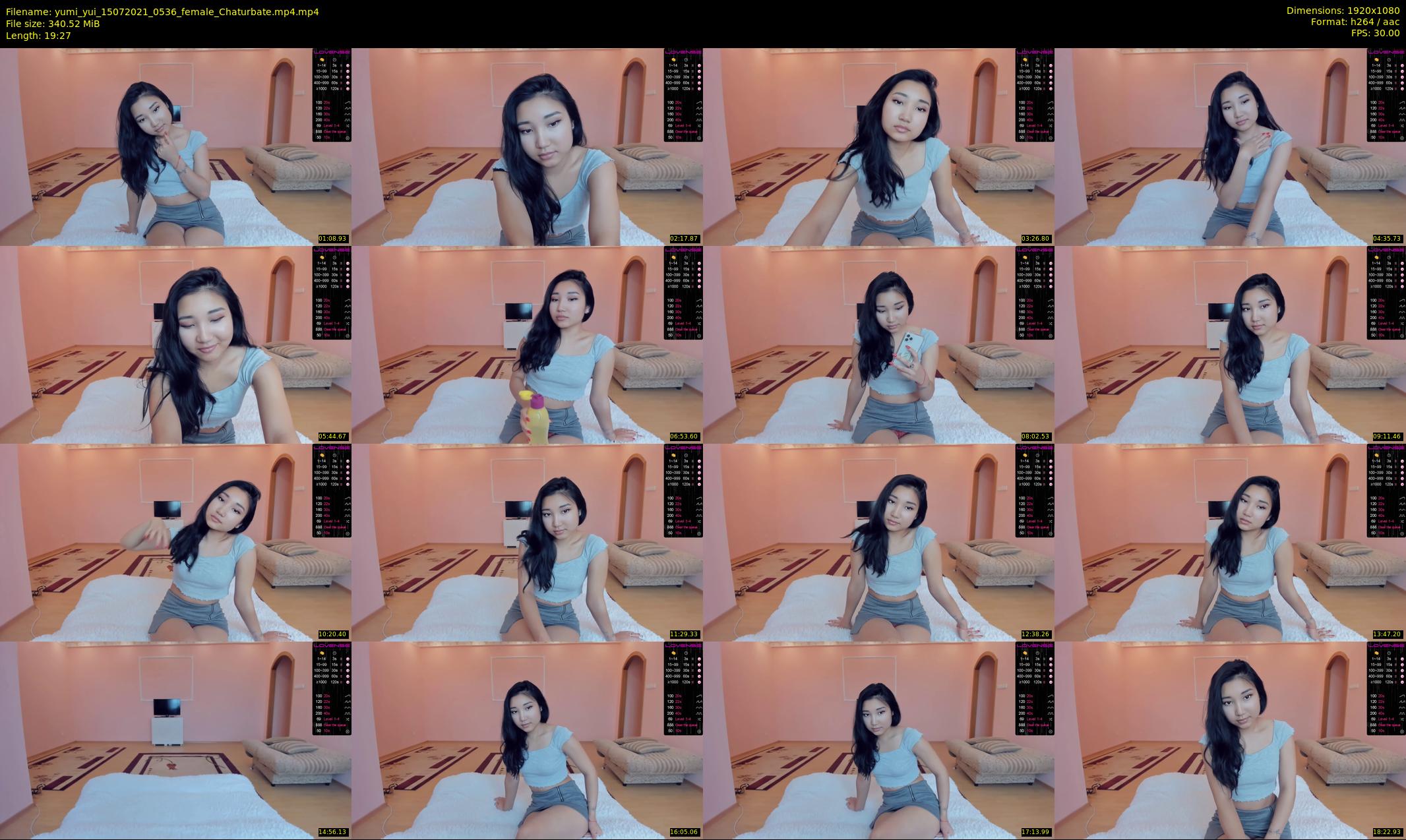 yumi_yui — 20 minute Chaturbate female cam show recording, 1080p, Jul 15, 2021