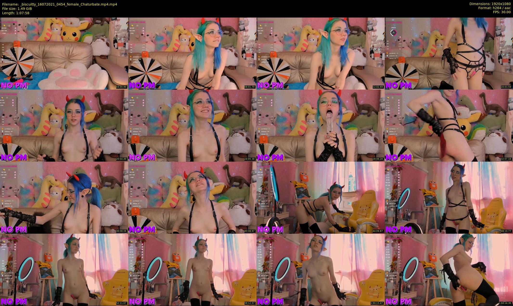 _biscuitty — 68 minute Chaturbate female cam show recording, 1080p, Jul 16, 2021
