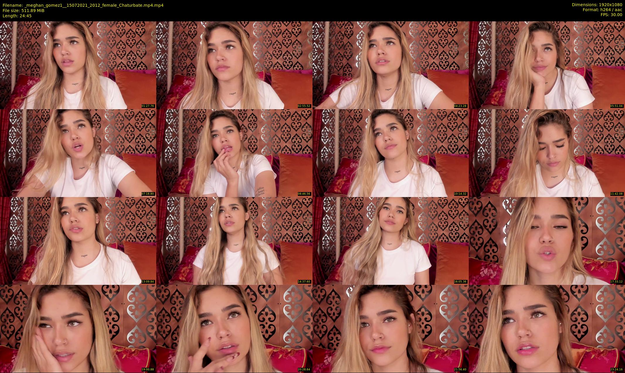 _meghan_gomez1_ — 25 minute Chaturbate female cam show recording, 1080p, Jul 15, 2021