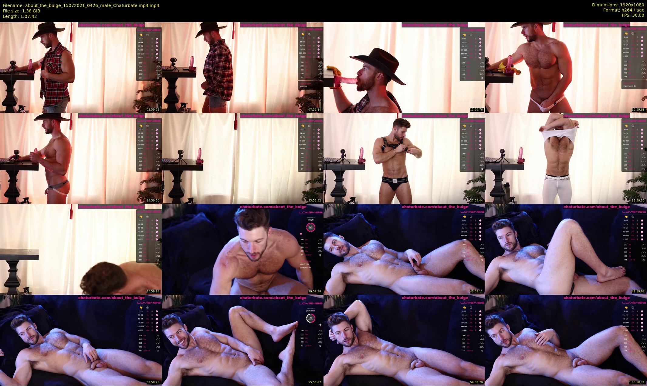 about_the_bulge — 68 minute Chaturbate male cam show recording, 1080p, Jul 15, 2021