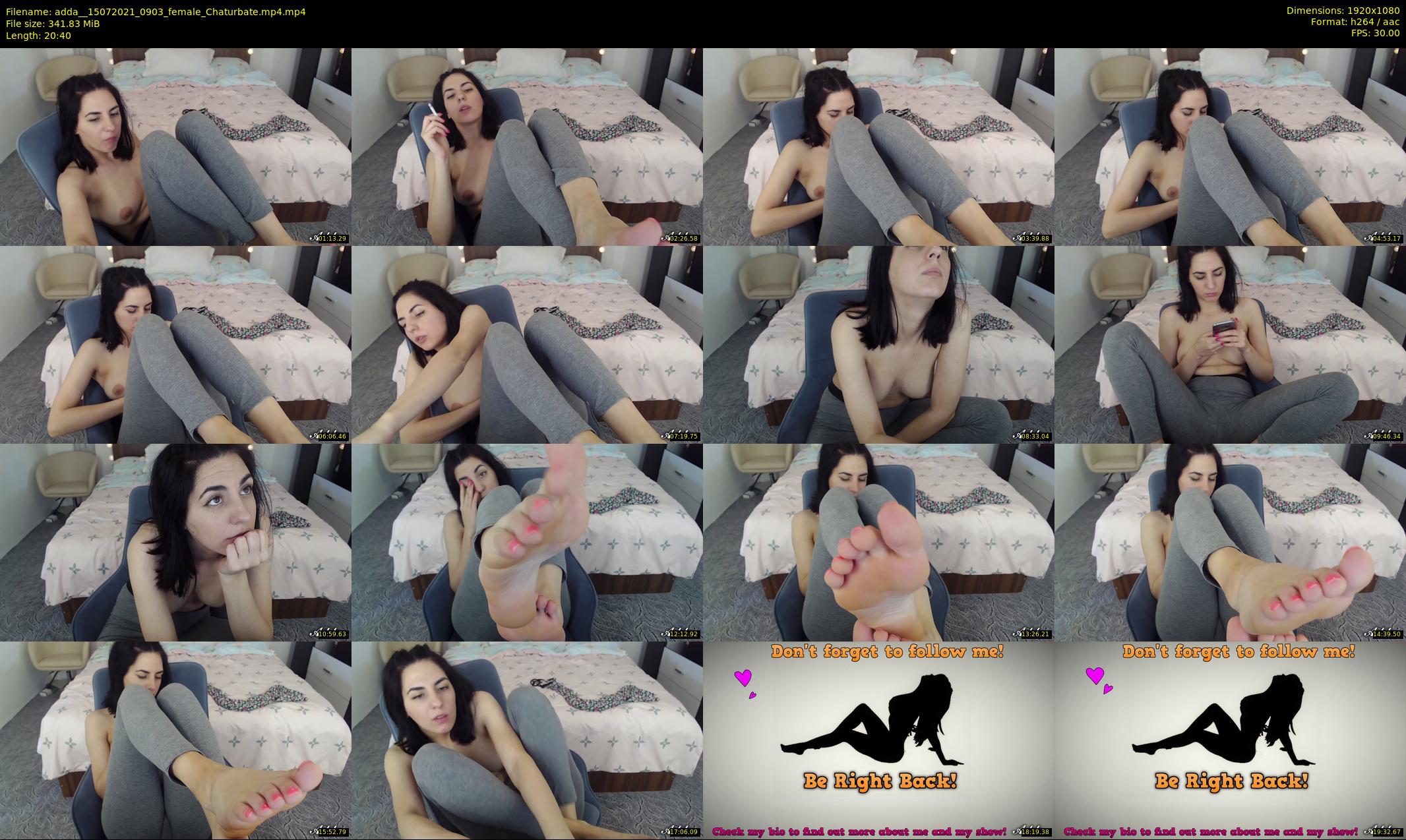 adda_ — 21 minute Chaturbate female cam show recording, 1080p, Jul 15, 2021
