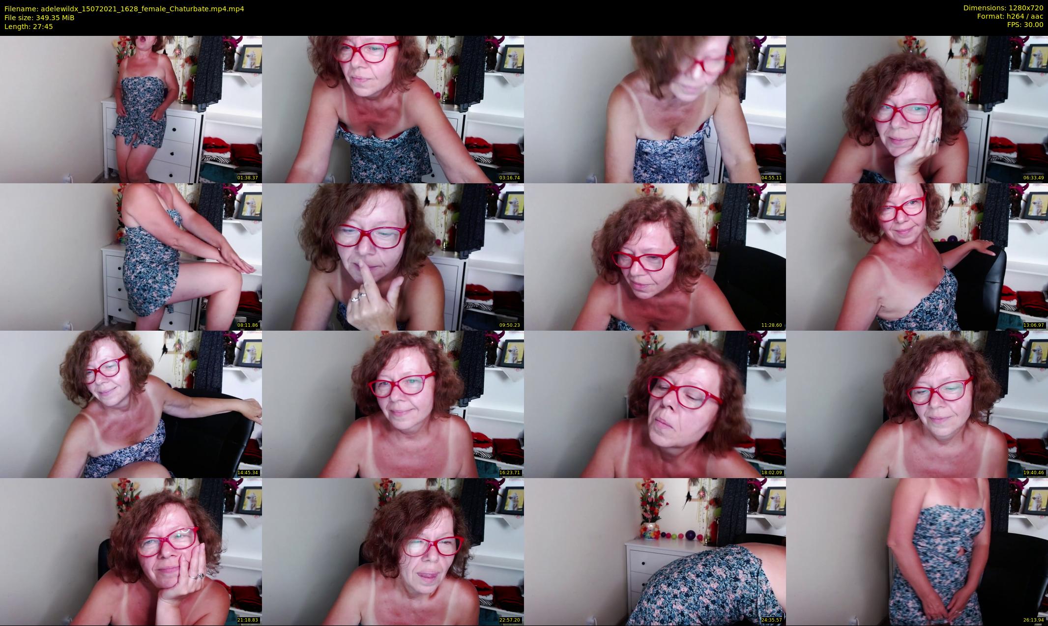 adelewildx — 28 minute Chaturbate female cam show recording, 720p, Jul 15, 2021
