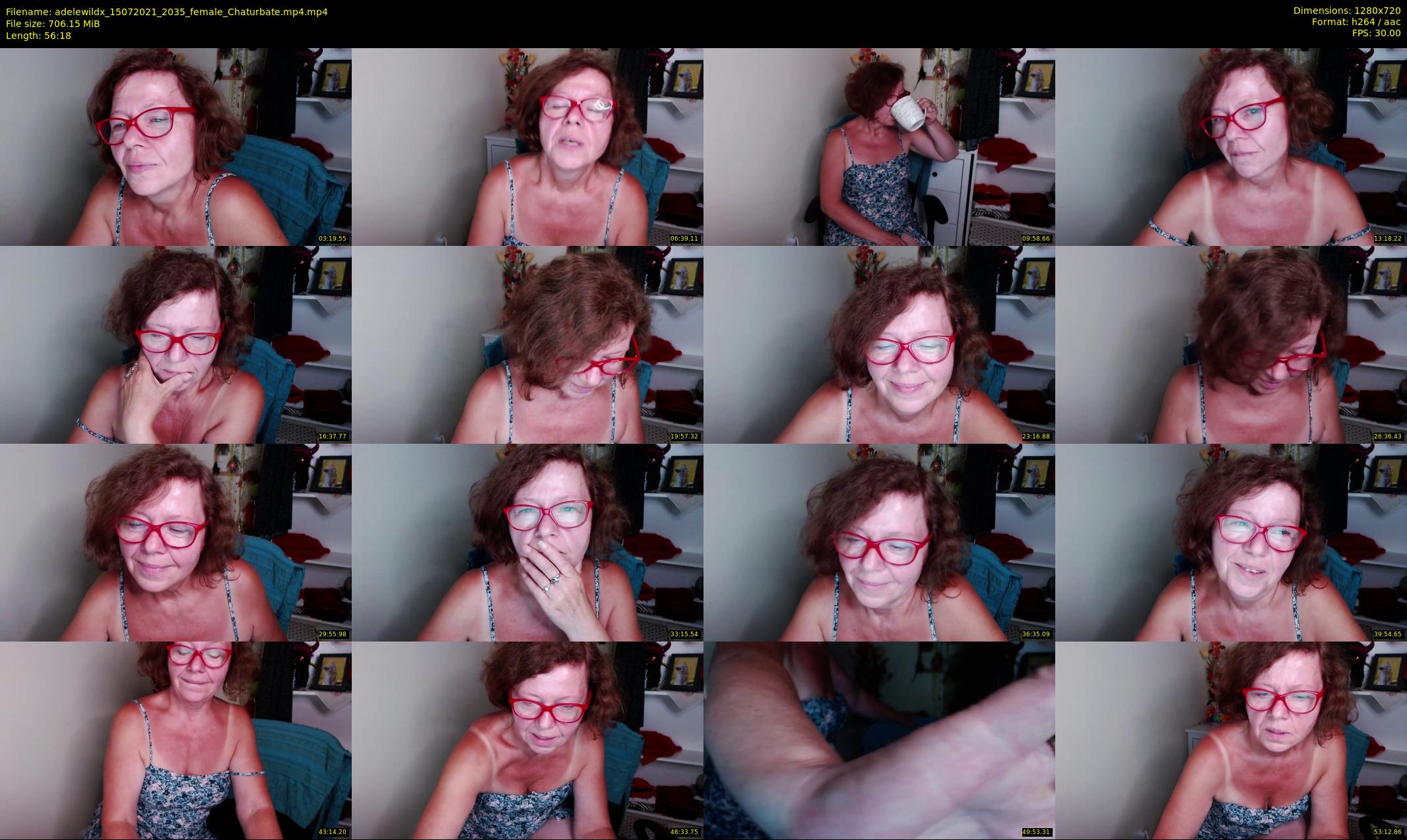 adelewildx — 57 minute Chaturbate female cam show recording, 720p, Jul 15, 2021