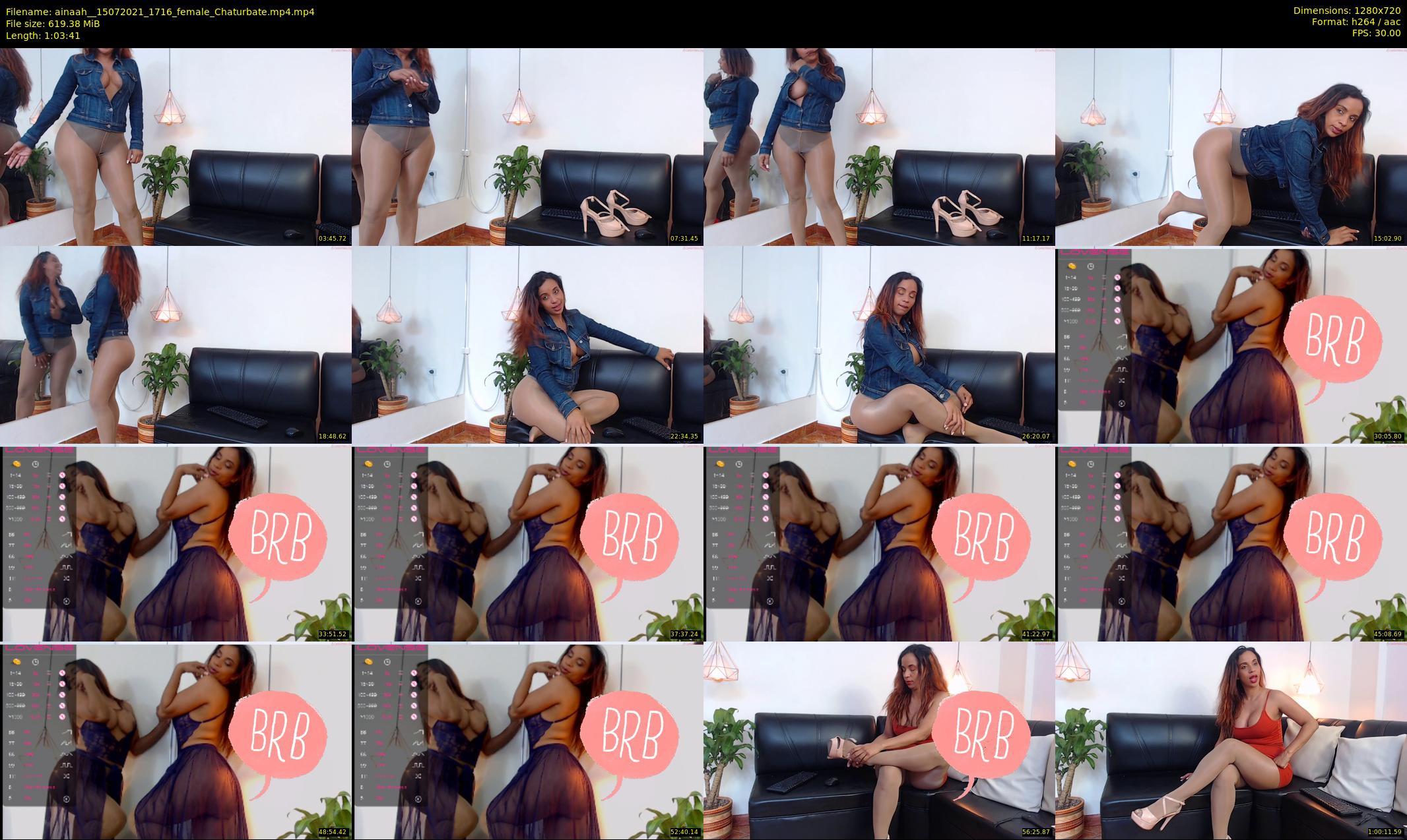 ainaah_ — 64 minute Chaturbate female cam show recording, 720p, Jul 15, 2021