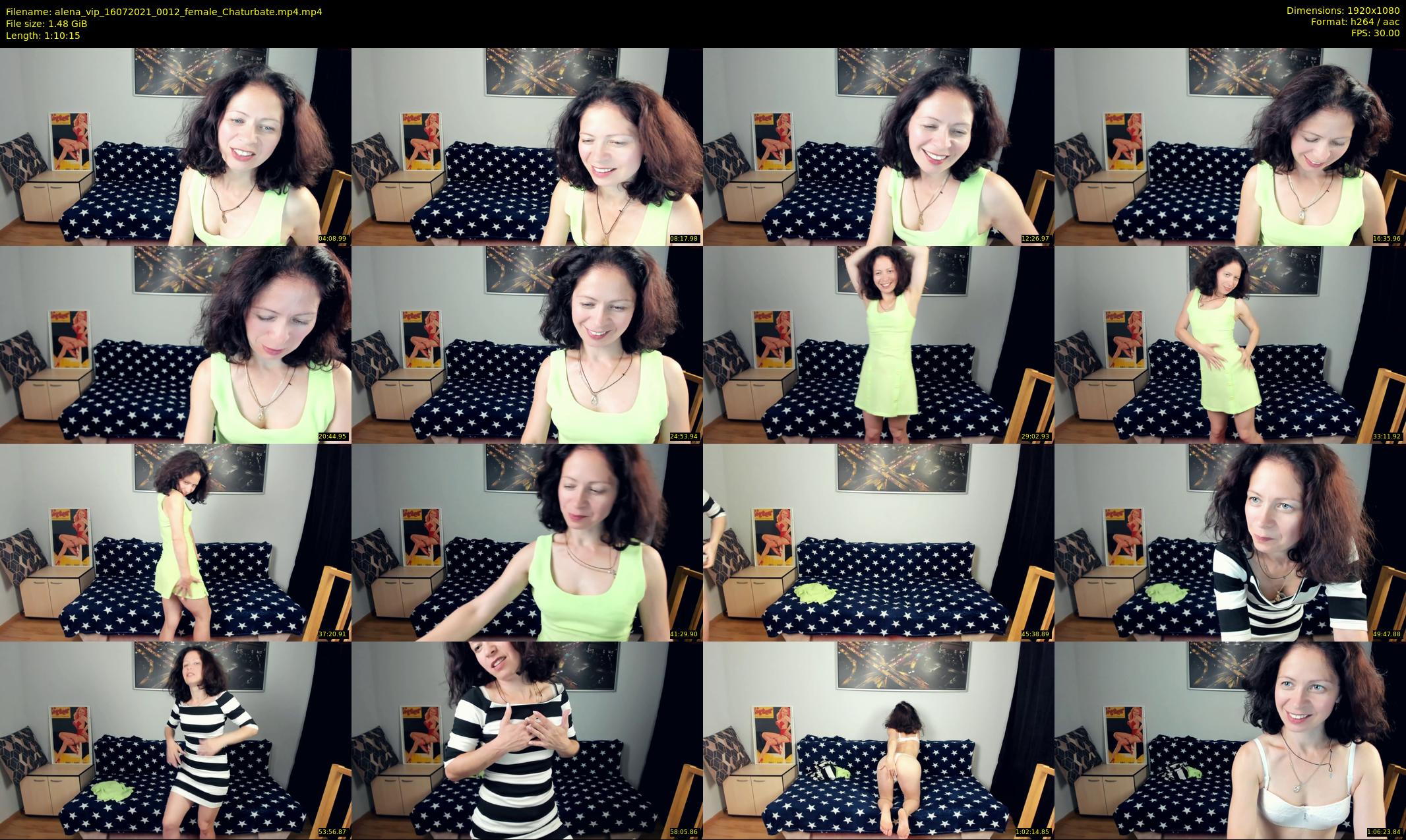 alena_vip — 71 minute Chaturbate female cam show recording, 1080p, Jul 16, 2021