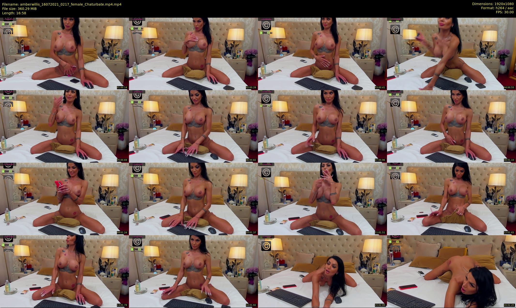 amberwillis — 17 minute Chaturbate female cam show recording, 1080p, Jul 16, 2021