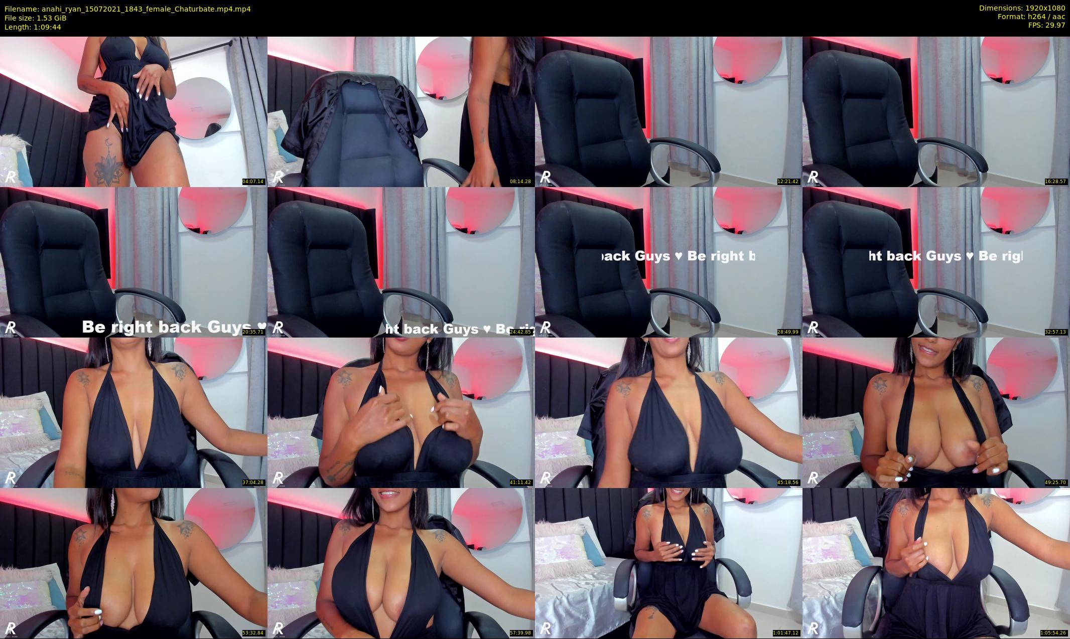 anahi_ryan — 70 minute Chaturbate female cam show recording, 1080p, Jul 15, 2021