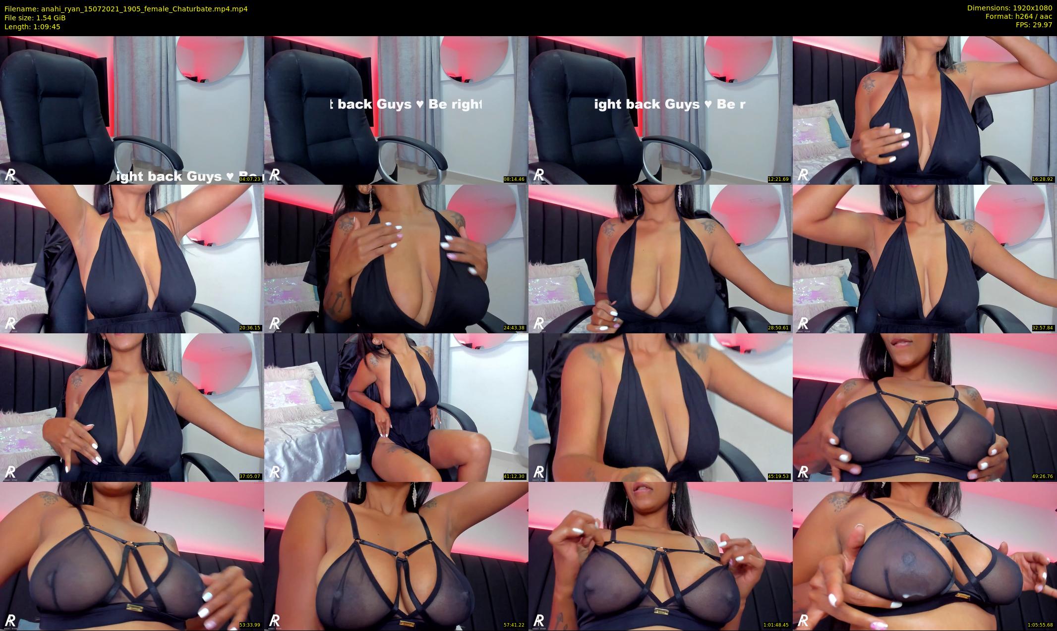 anahi_ryan — 70 minute Chaturbate female cam show recording, 1080p, Jul 15, 2021