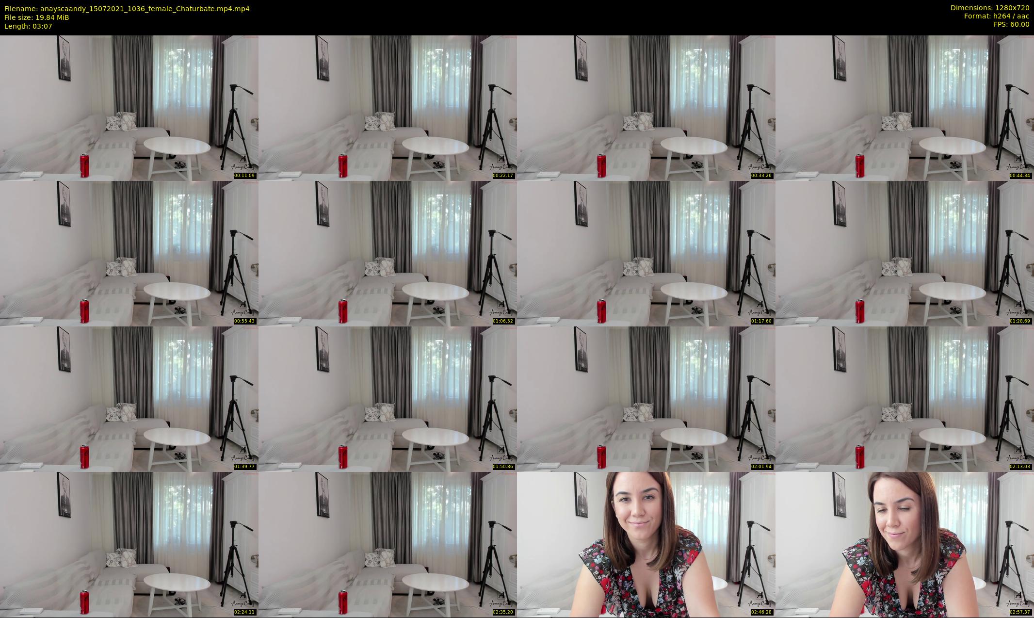anayscaandy — 4 minute Chaturbate female cam show recording, 720p, Jul 15, 2021