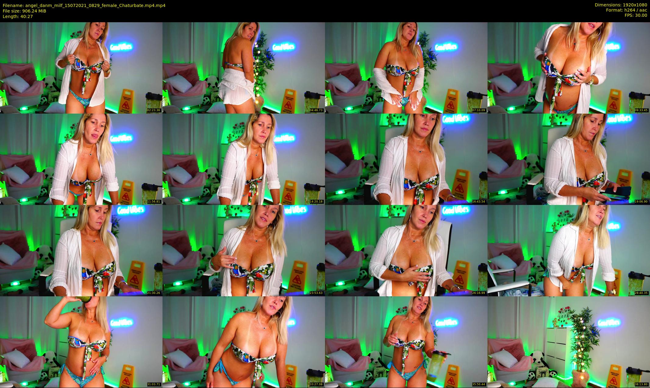 angel_danm_milf — 41 minute Chaturbate female cam show recording, 1080p, Jul 15, 2021