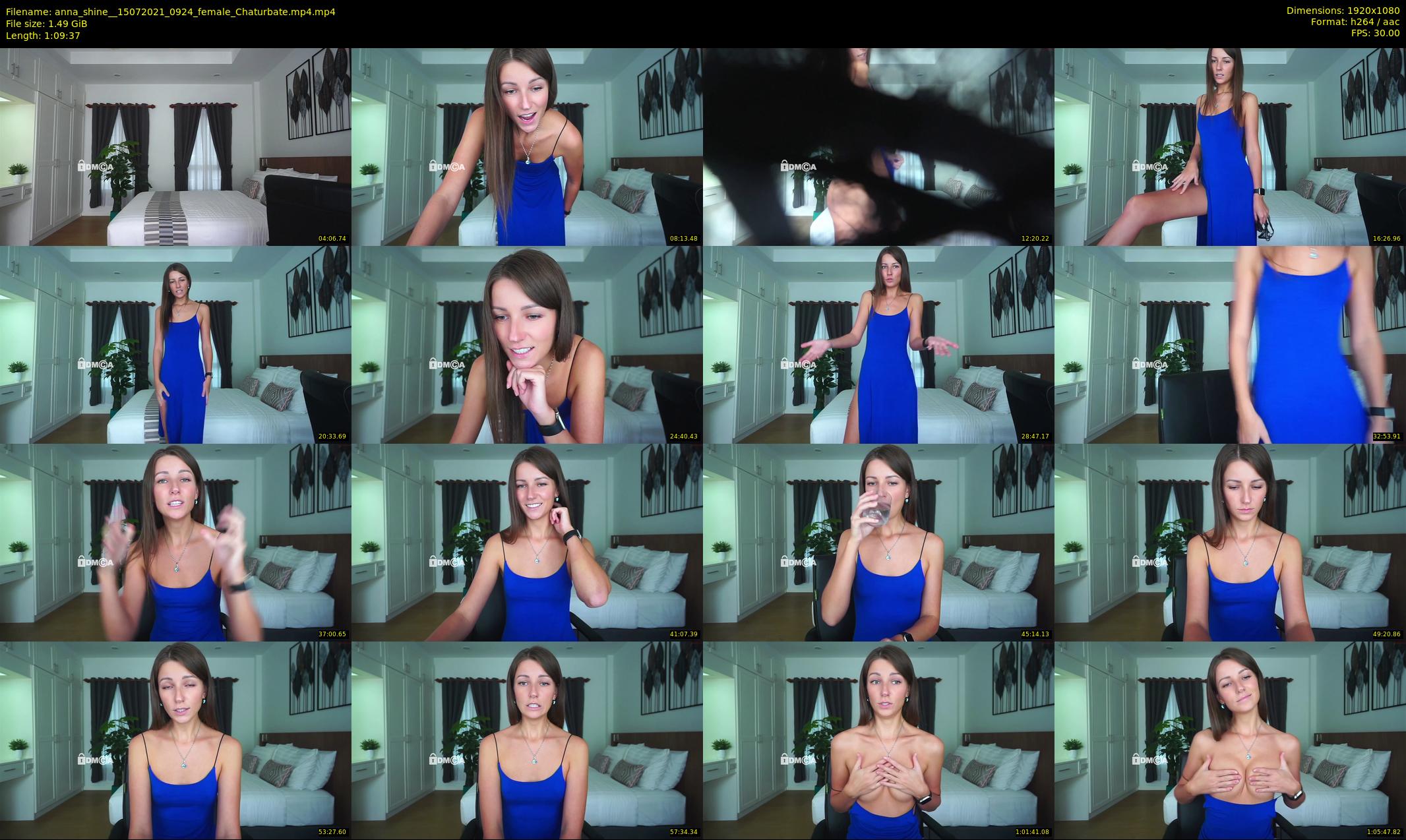 anna_shine_ — 70 minute Chaturbate female cam show recording, 1080p, Jul 15, 2021