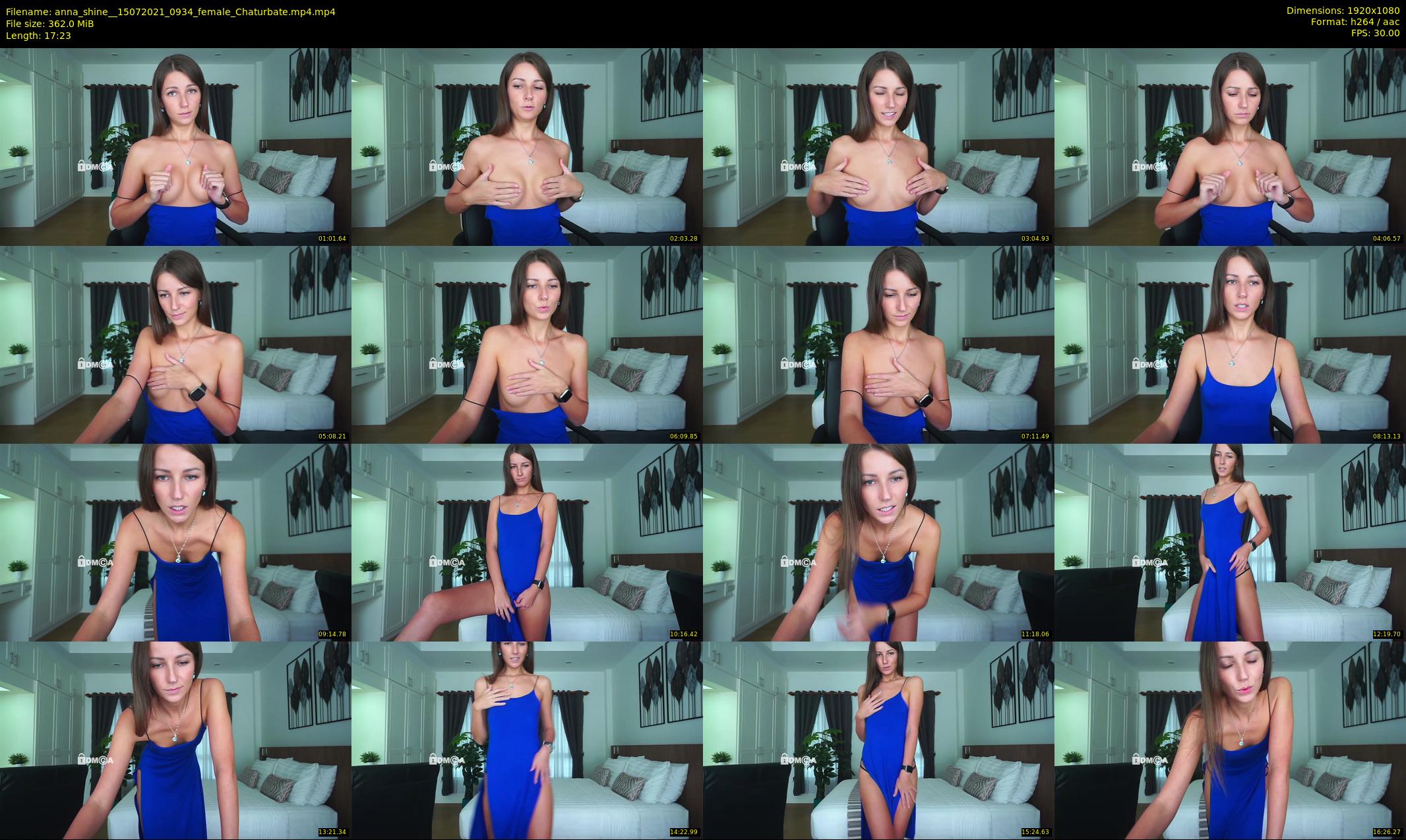 anna_shine_ — 18 minute Chaturbate female cam show recording, 1080p, Jul 15, 2021