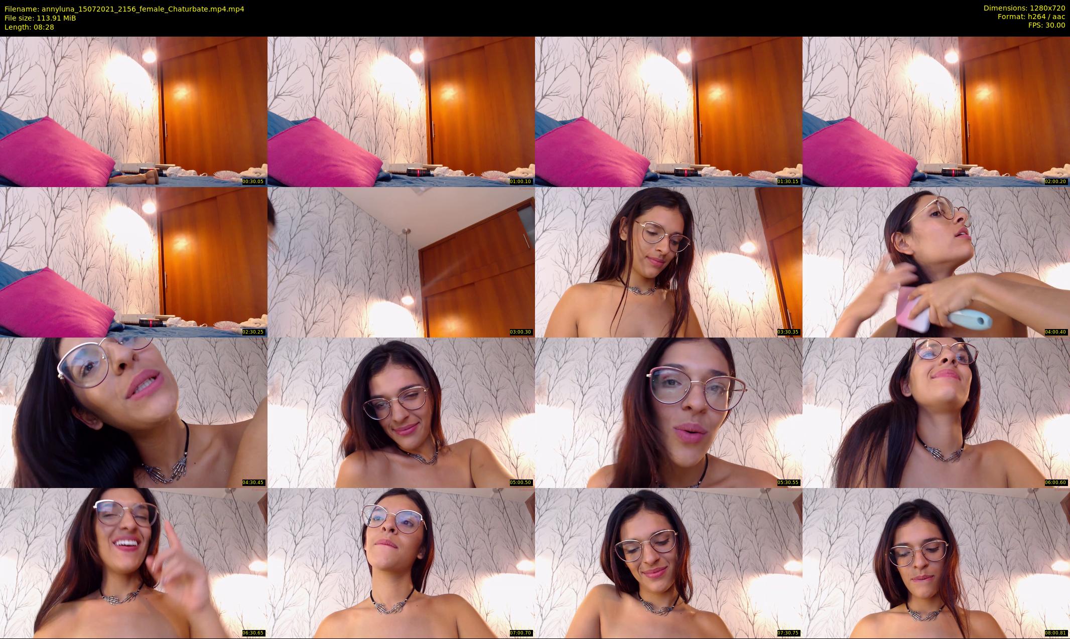 annyluna — 9 minute Chaturbate female cam show recording, 720p, Jul 15, 2021